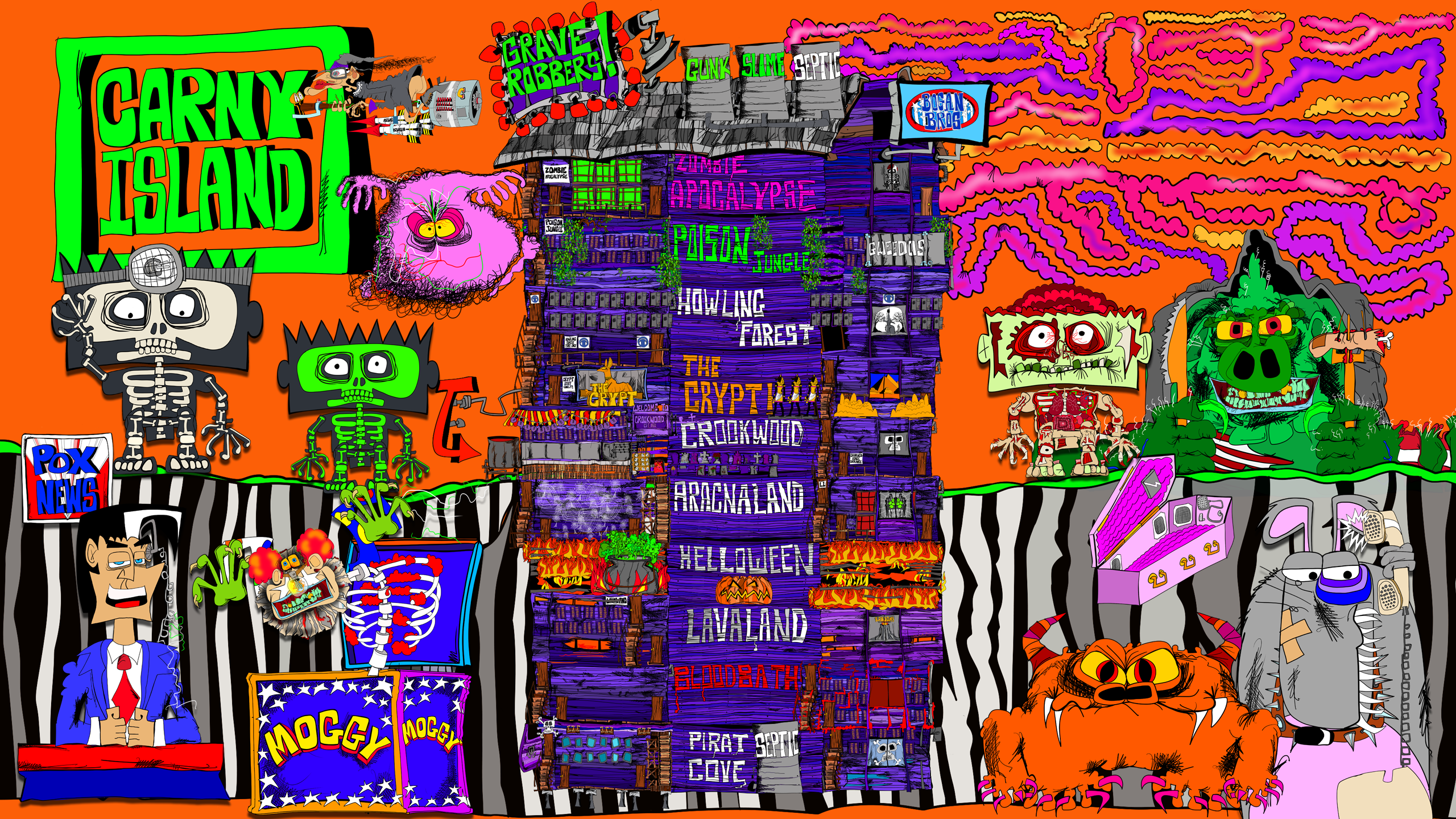 Carny Island YouTube channel artwork