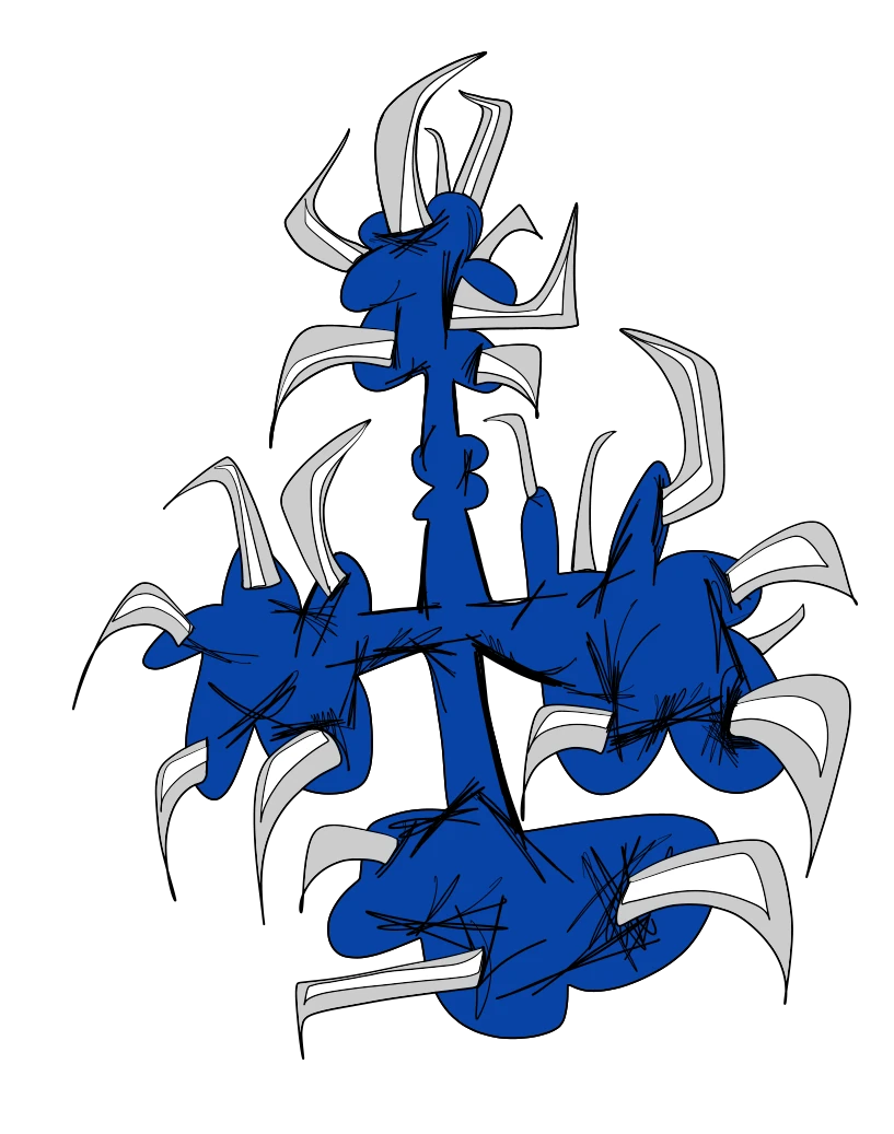 Brett Clements' authored Carny Island artwork: branch 1.