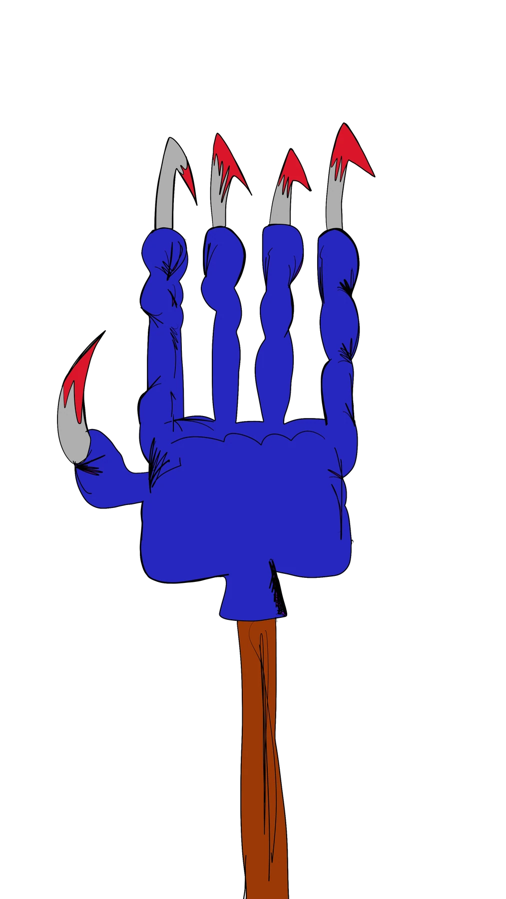 Brett Clements' authored Carny Island artwork: Claw.