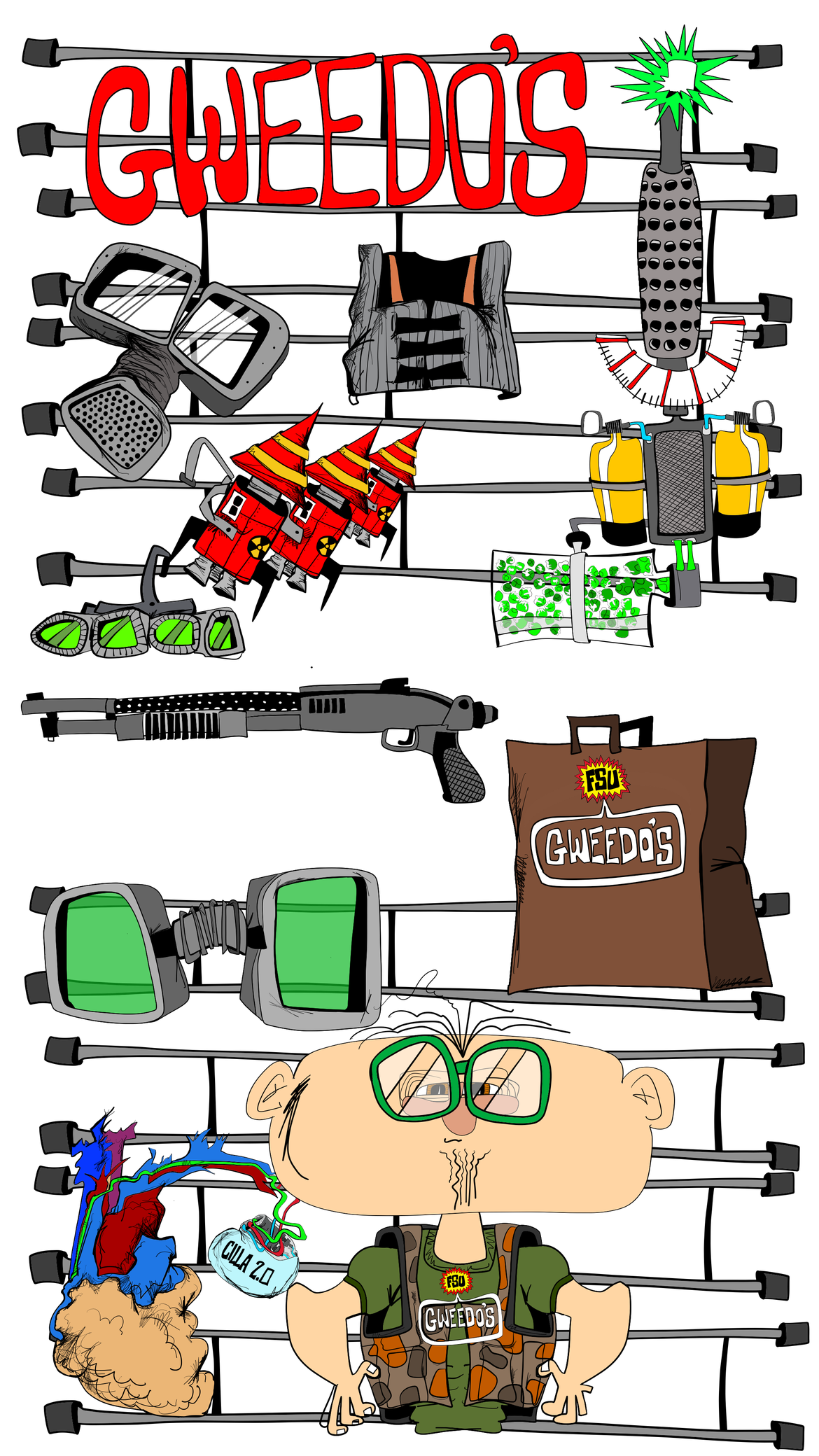 Gweedo’s shop display