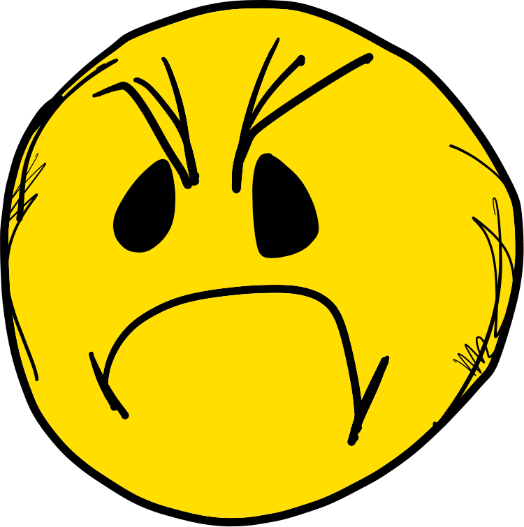 Frowning JuJu face