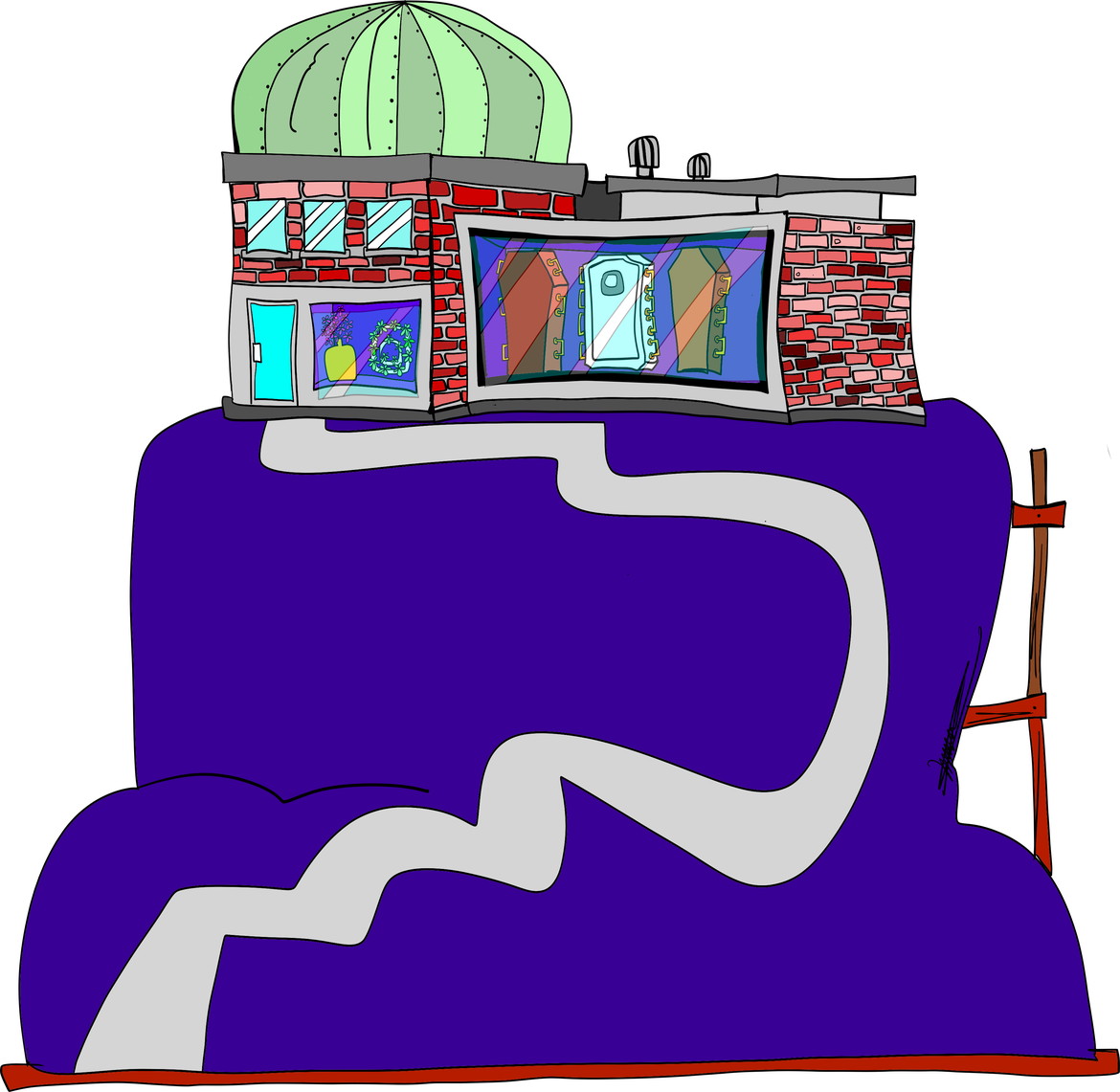 Crookwood Funeral Parlour and its designer coffin window