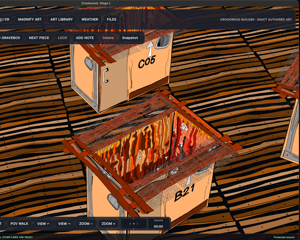 Crookwood Stage 1 build screen 22 of 32.