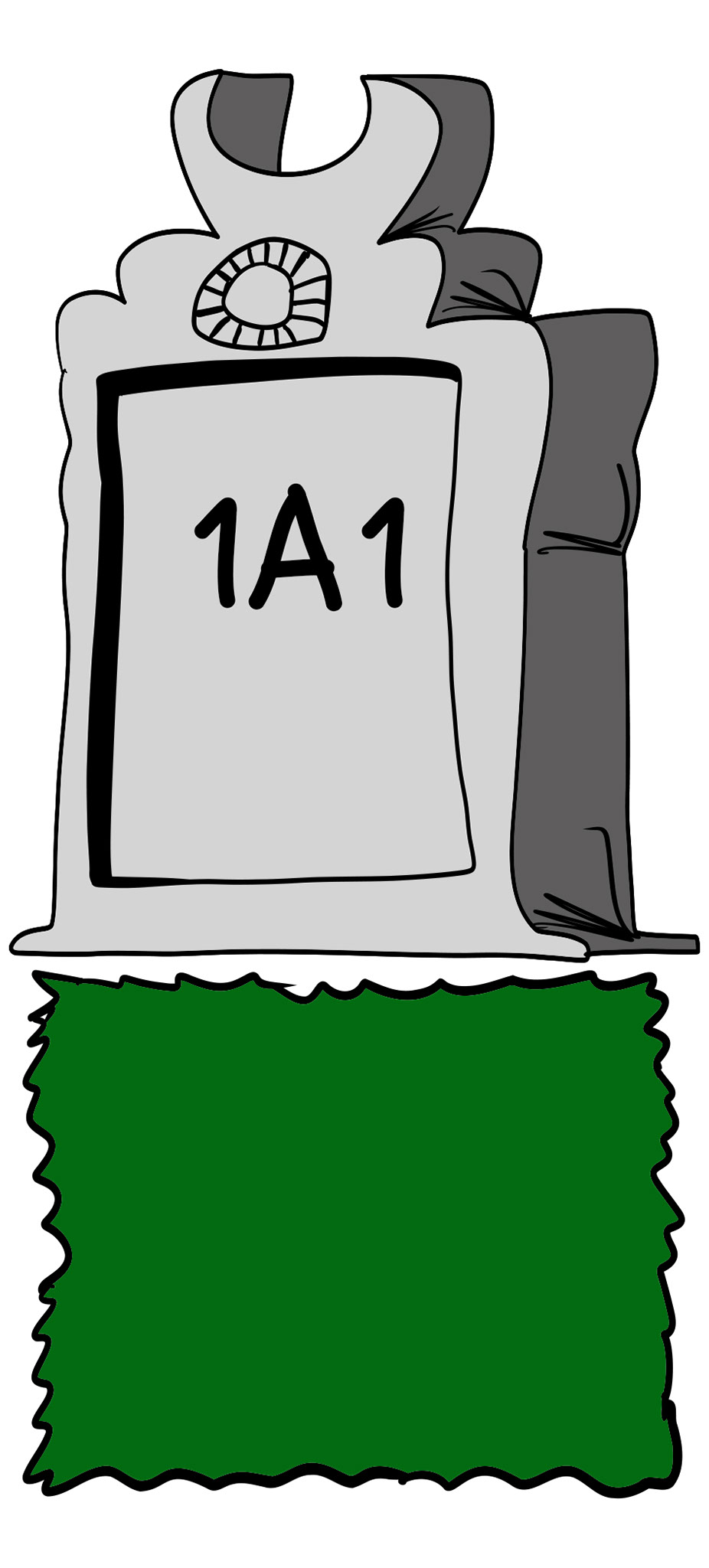 1A1, authored Carny Island artwork