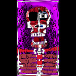 Accidental crisping, authored Carny Island artwork