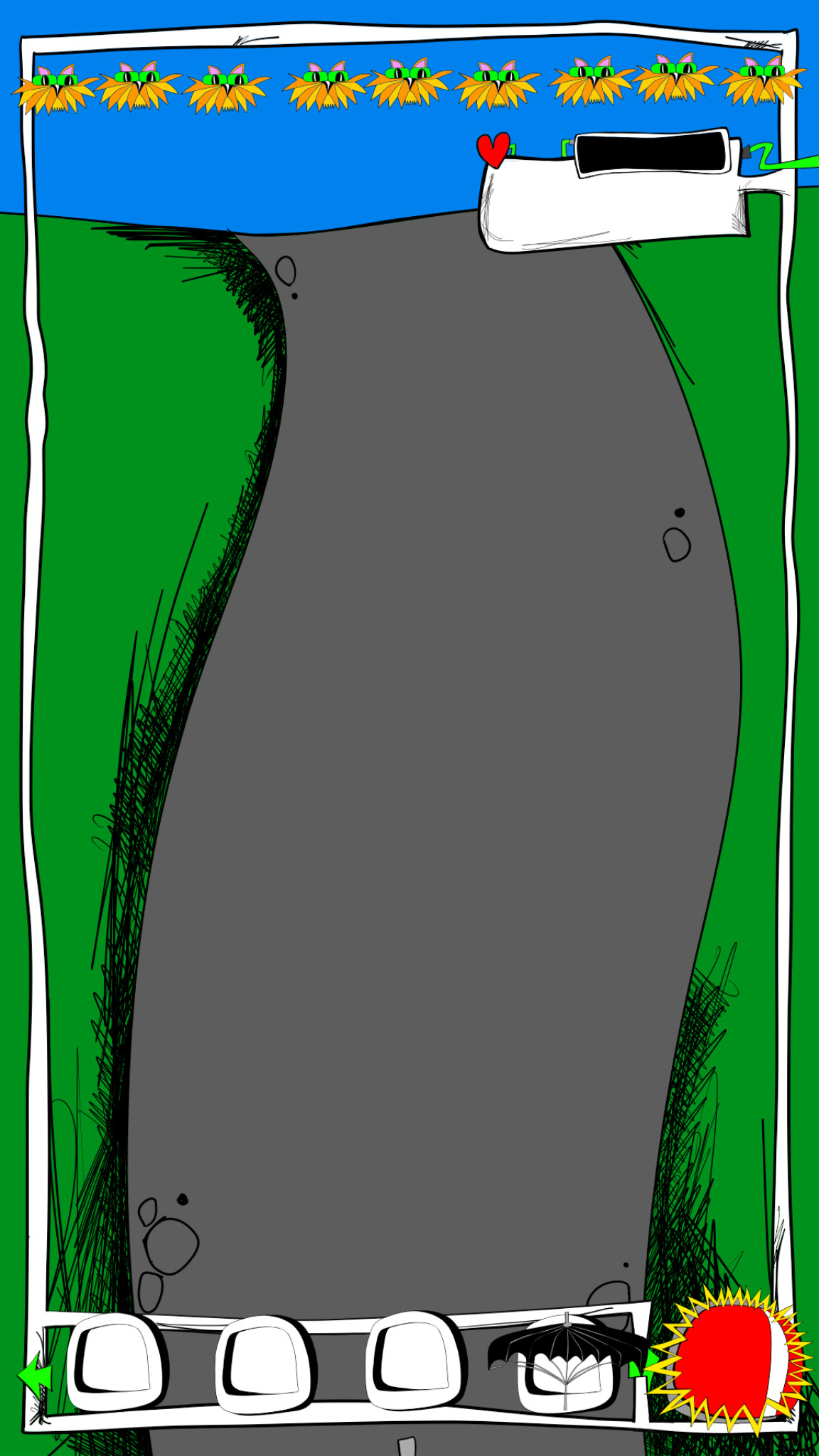 Air shield, authored Carny Island artwork