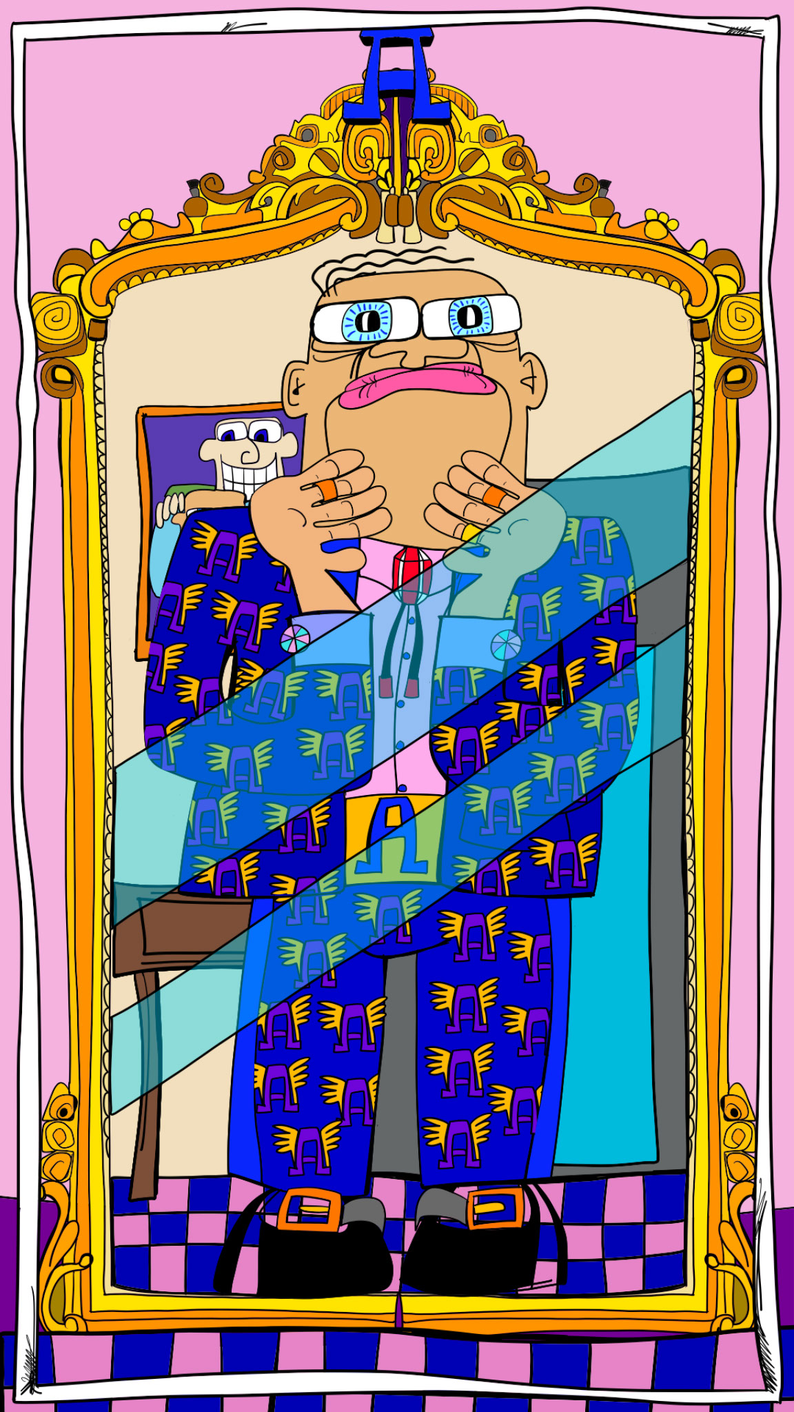 Aldo copy 2, authored Carny Island artwork
