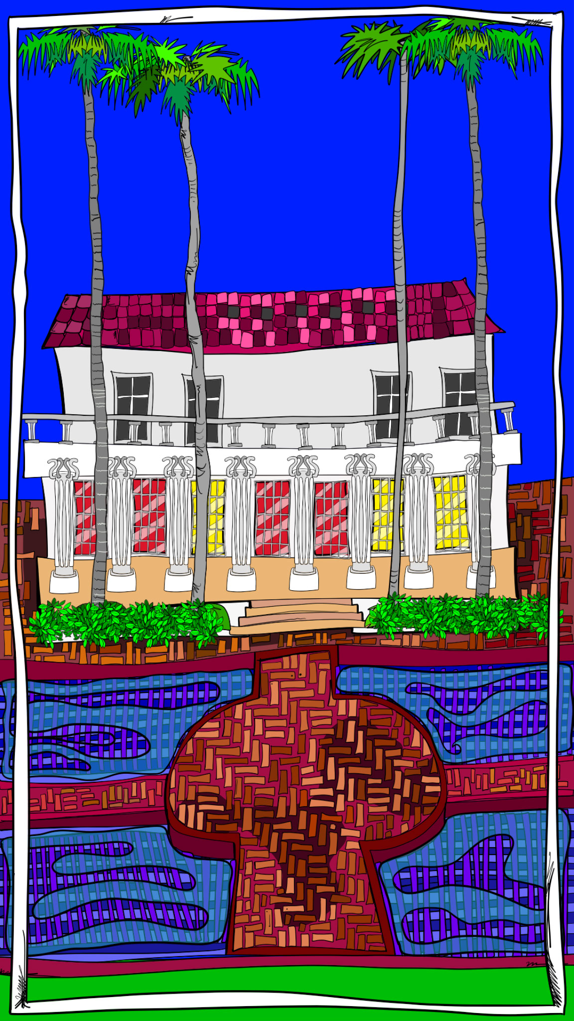 Amarto Mansion, authored Carny Island artwork