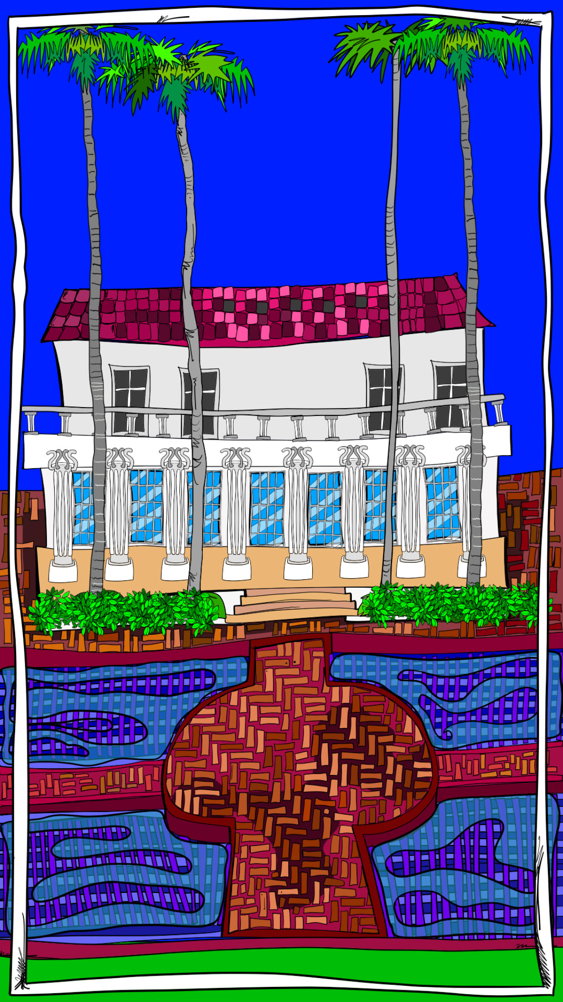 Amarto Mansion, authored Carny Island artwork