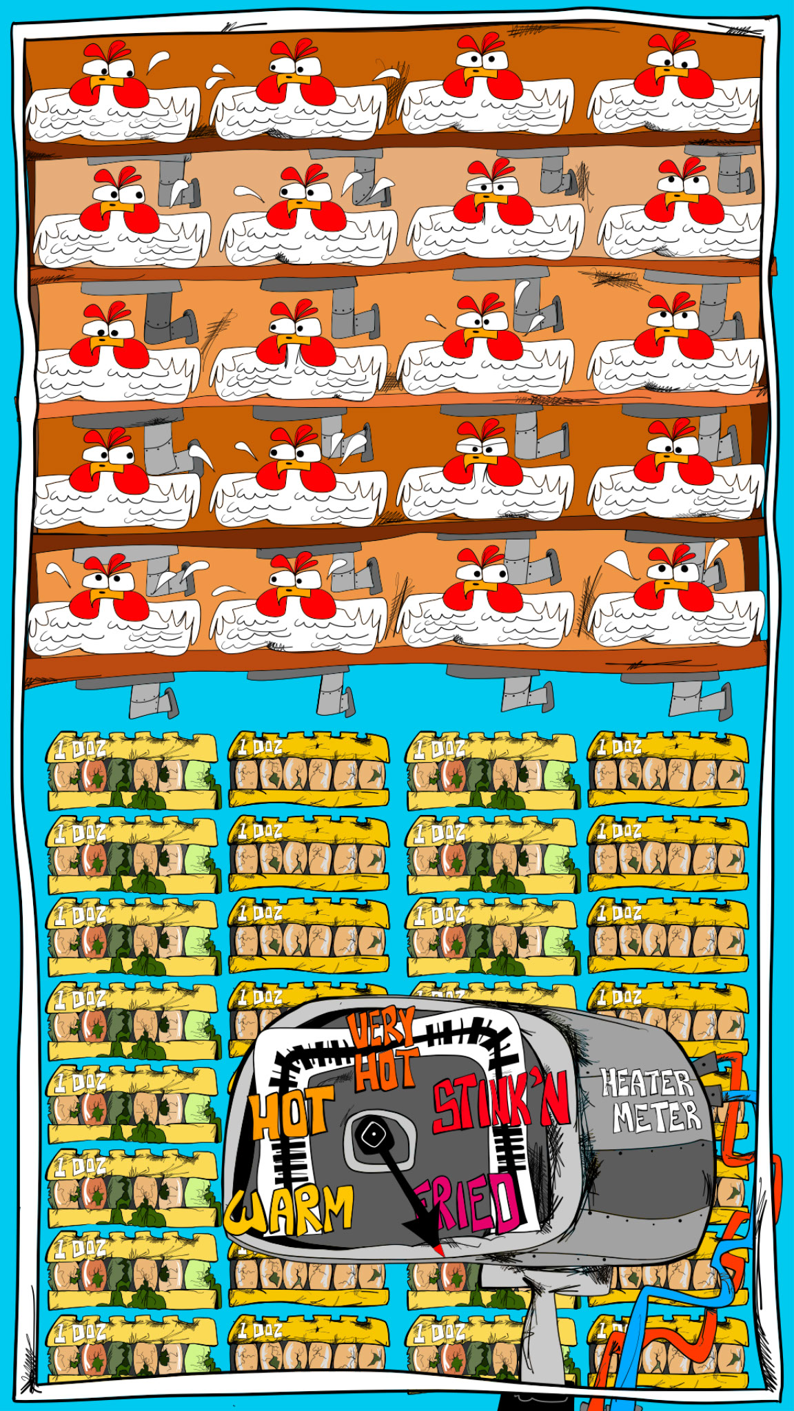 Avarian Bomb Factory, authored Carny Island artwork