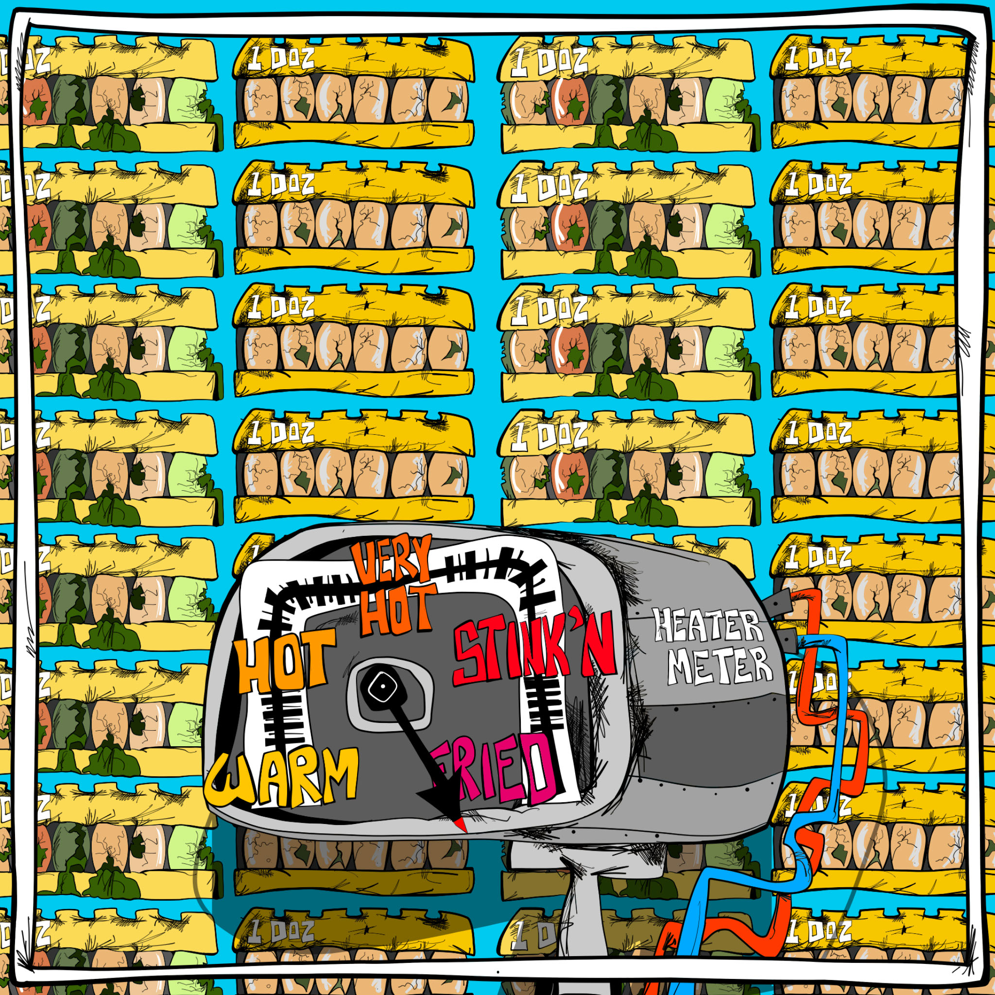 Avarian Bomb Factory copy, authored Carny Island artwork