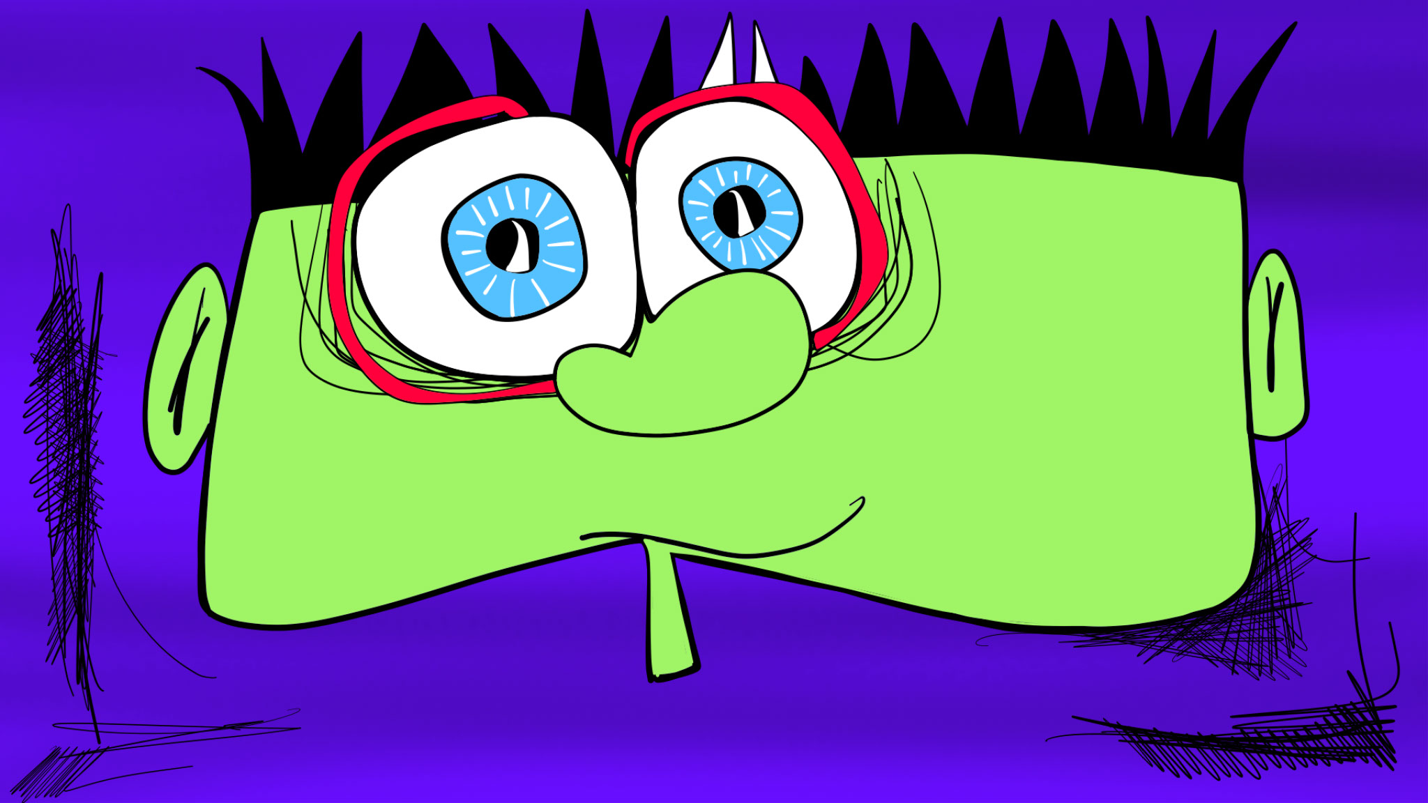 Avatar. Spots or stripes, authored Carny Island artwork
