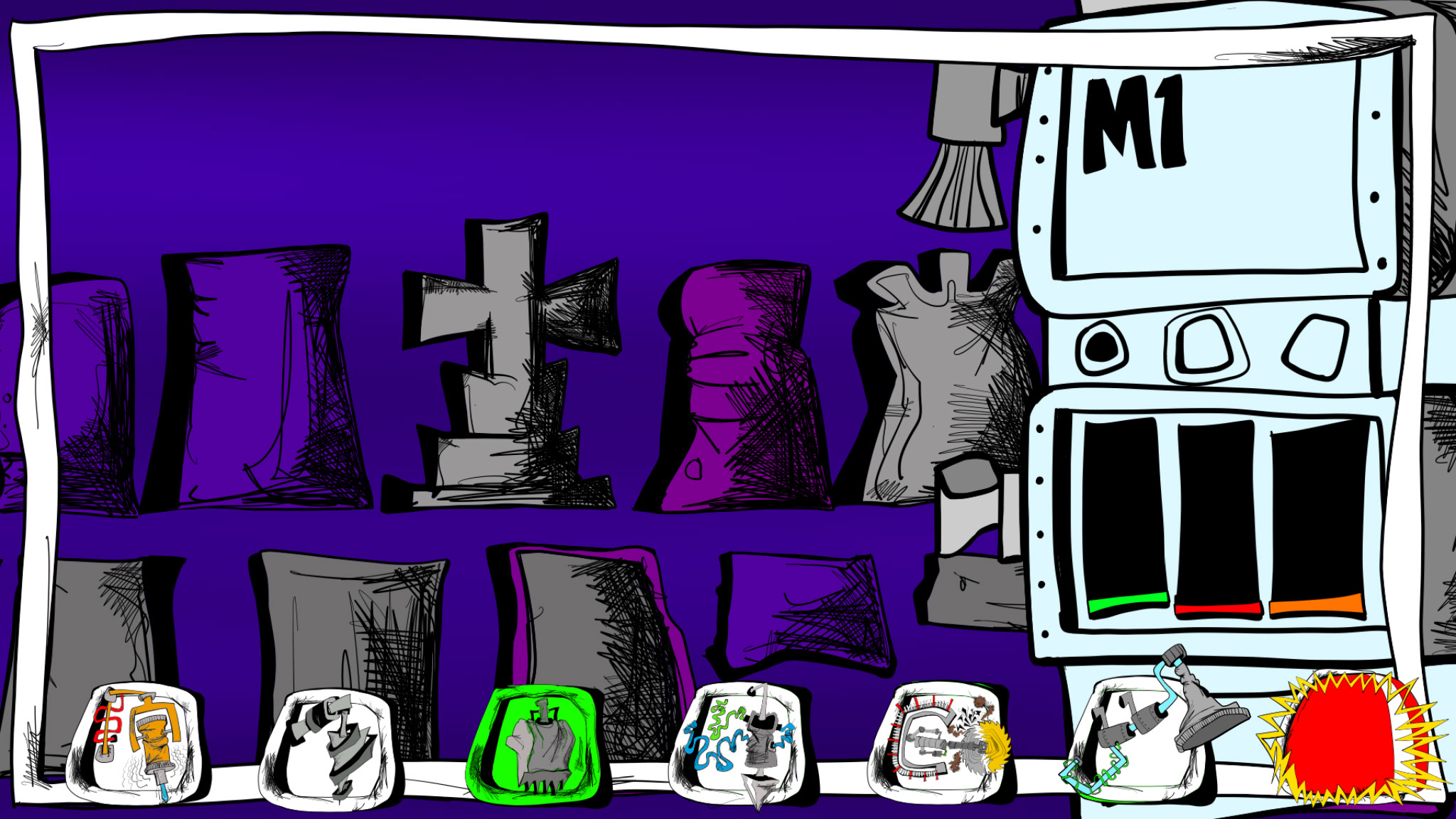 Back How, authored Carny Island artwork