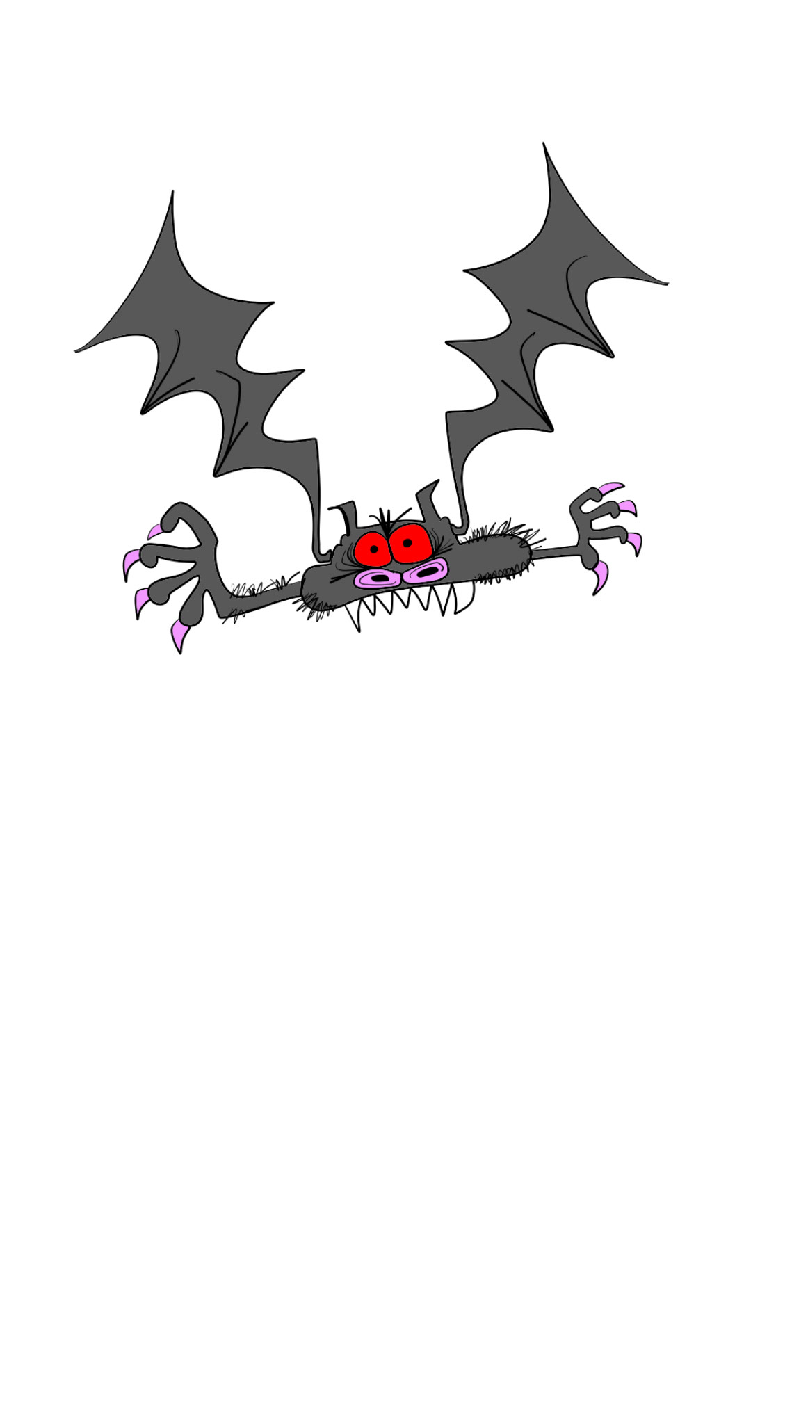 Bats, authored Carny Island artwork