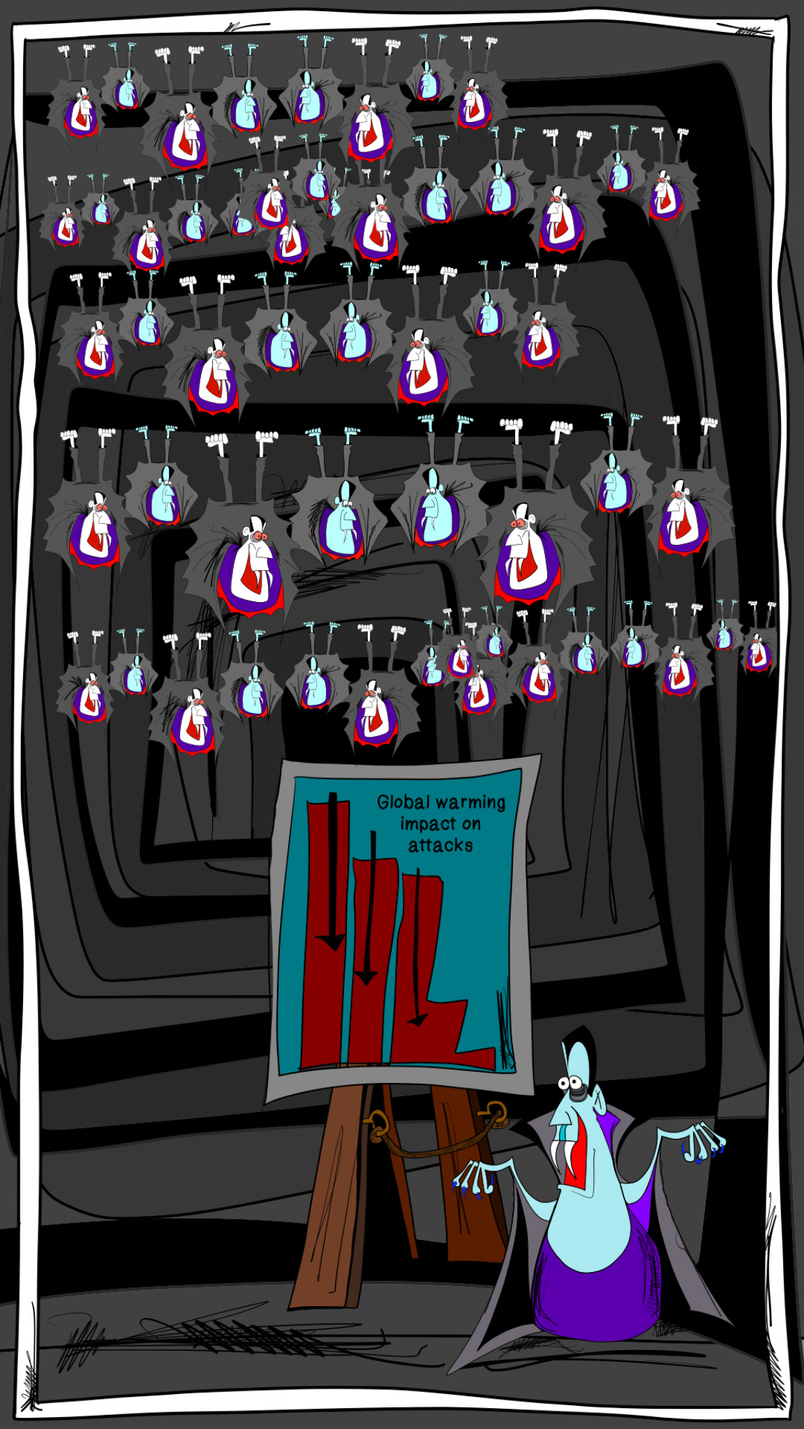Batschool, authored Carny Island artwork