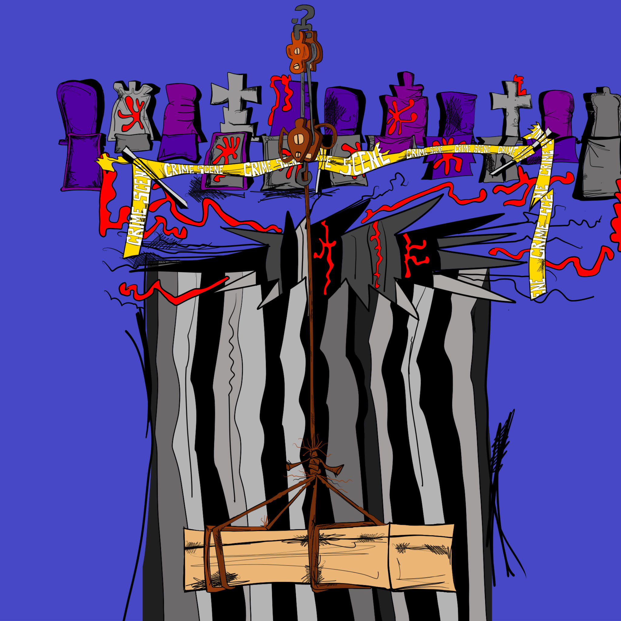 BlockTackle, authored Carny Island artwork
