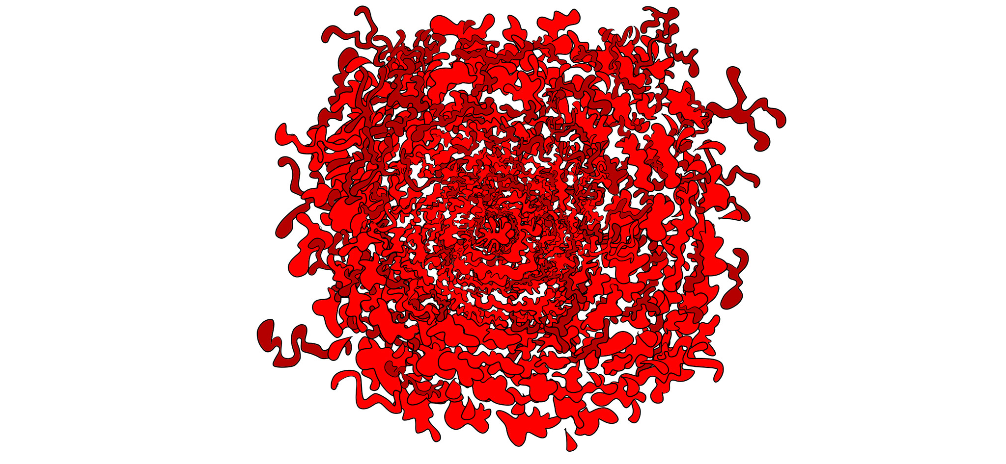 Blood splatter v 2, authored Carny Island artwork