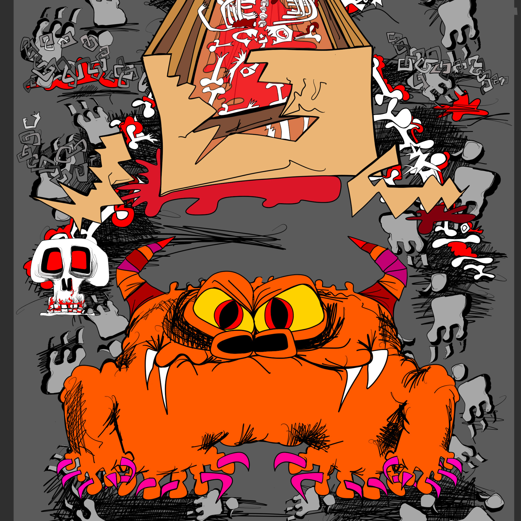 Boobashbahhumba, authored Carny Island artwork
