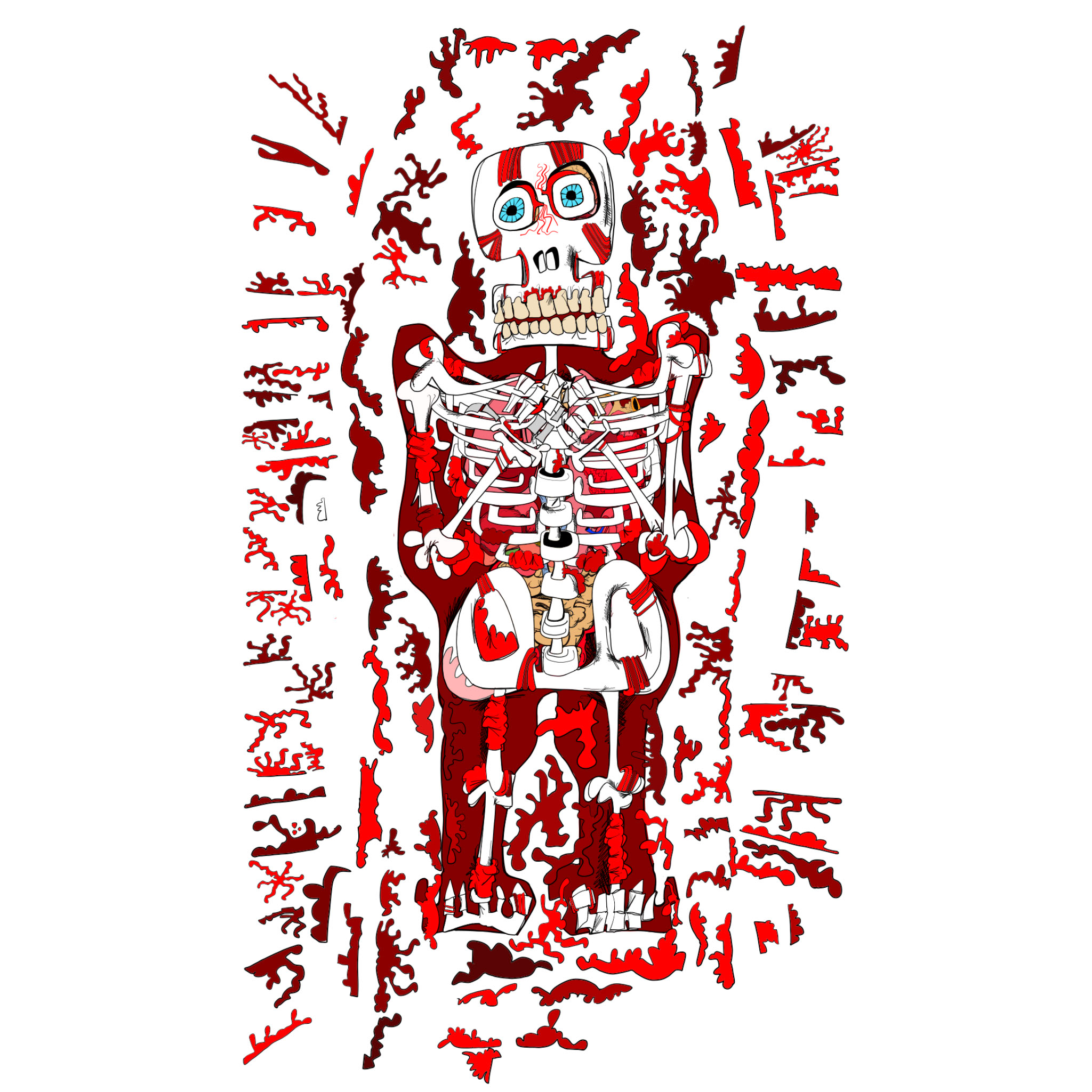Breaking Eunice s bones, authored Carny Island artwork