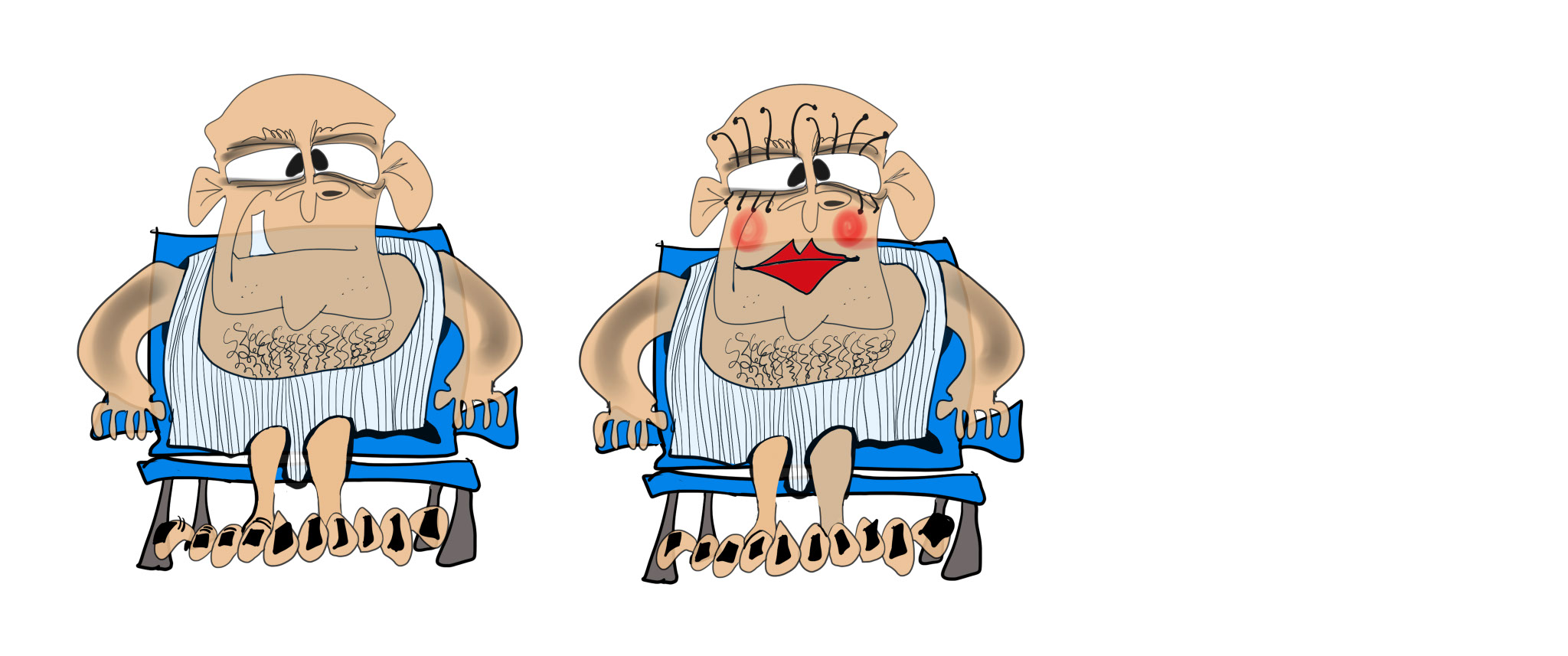Carnie_Graduation, authored Carny Island artwork
