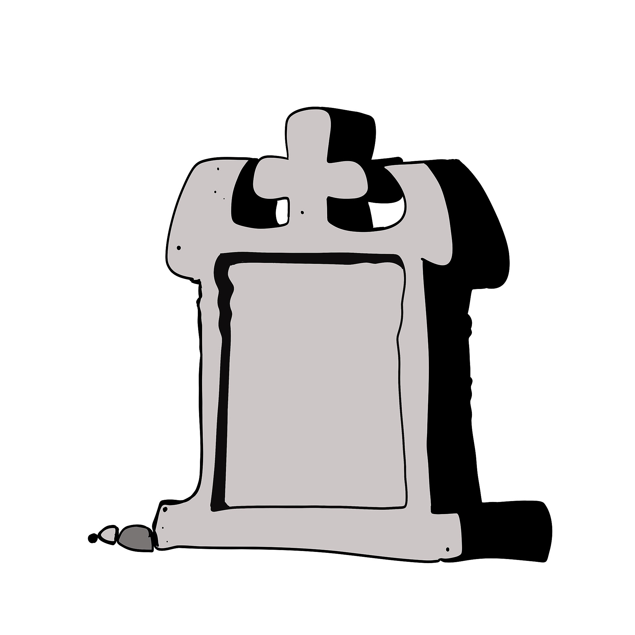 Carny hero headstones nov 2025, authored Carny Island artwork