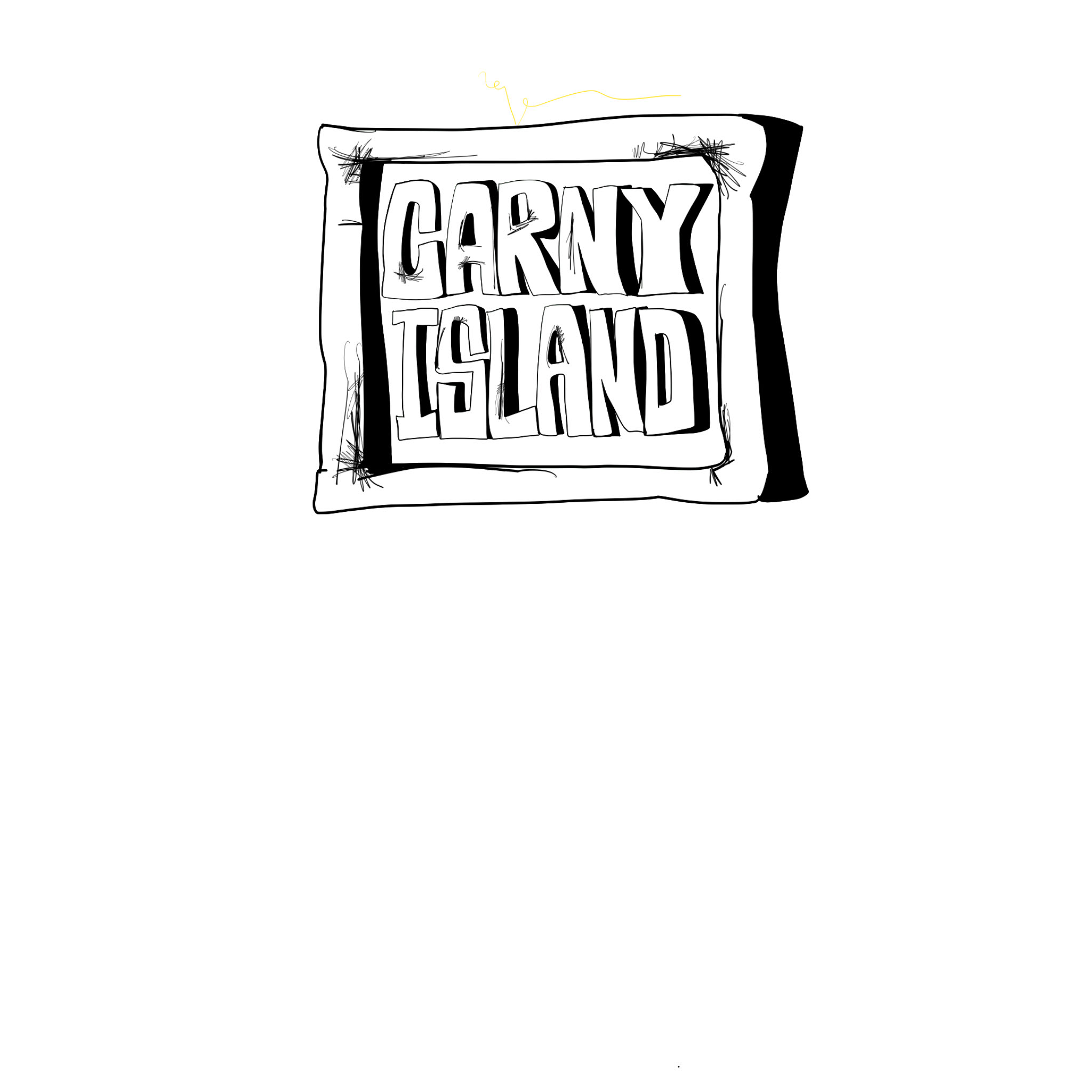 Carny island new logo, authored Carny Island artwork