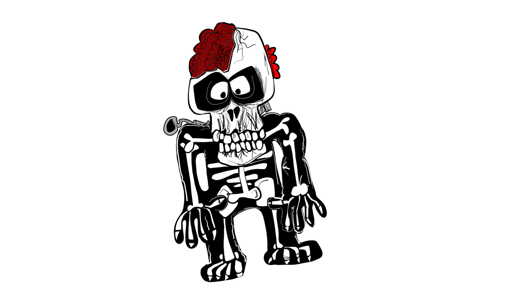 CarnyZombie. The Dick Shot, authored Carny Island artwork