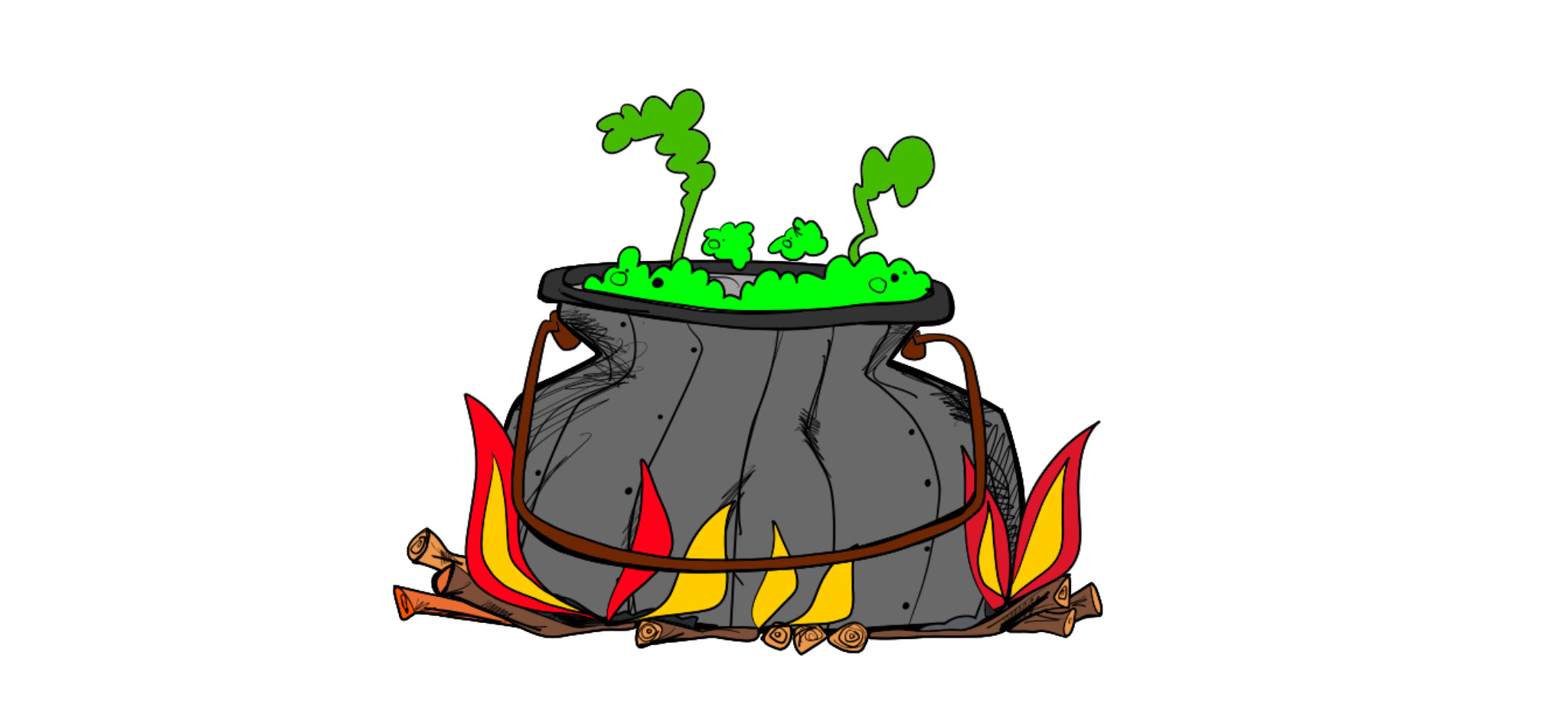 Cauldron 1, authored Carny Island artwork