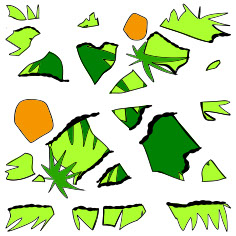 Clump6, authored Carny Island artwork