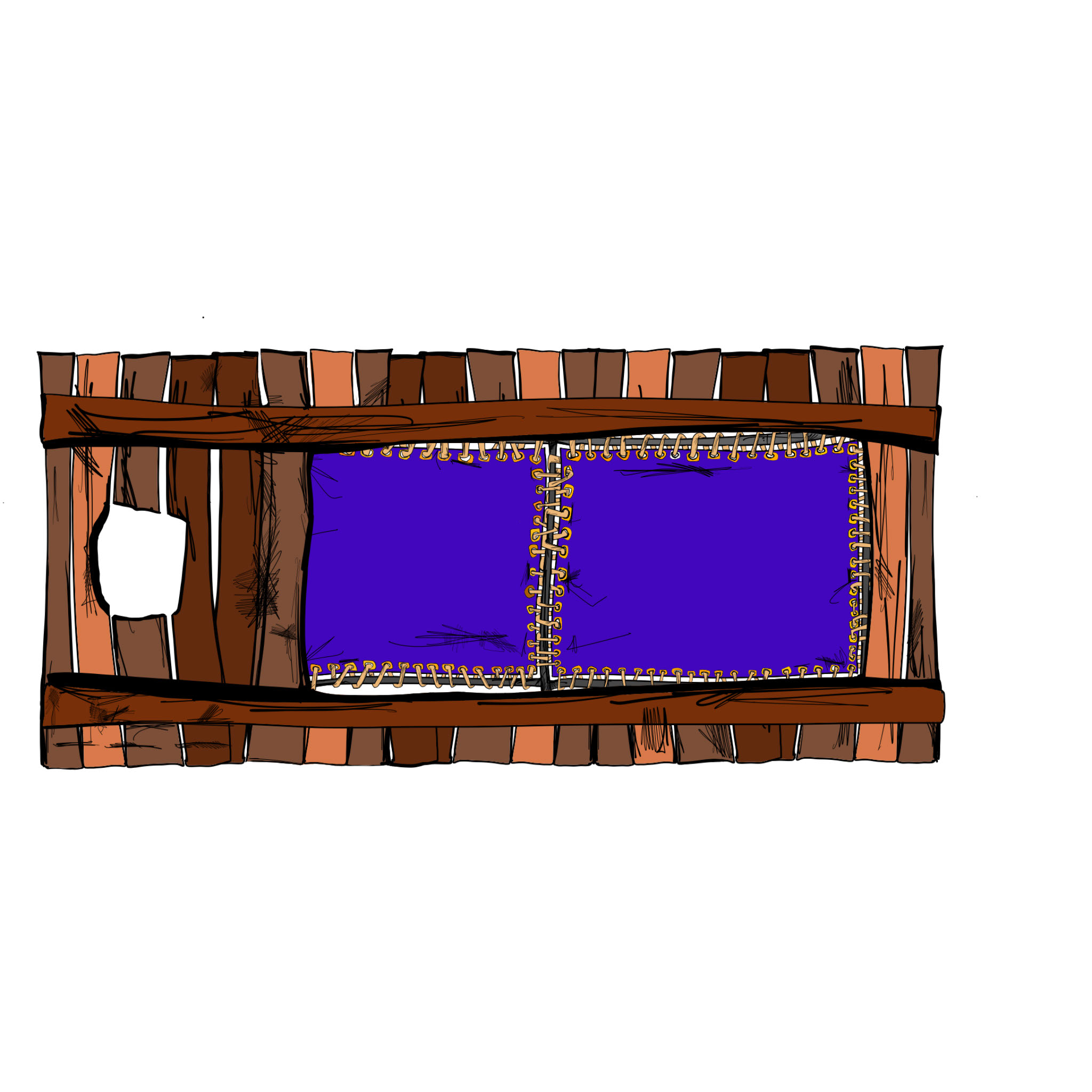 Control room. Template, authored Carny Island artwork