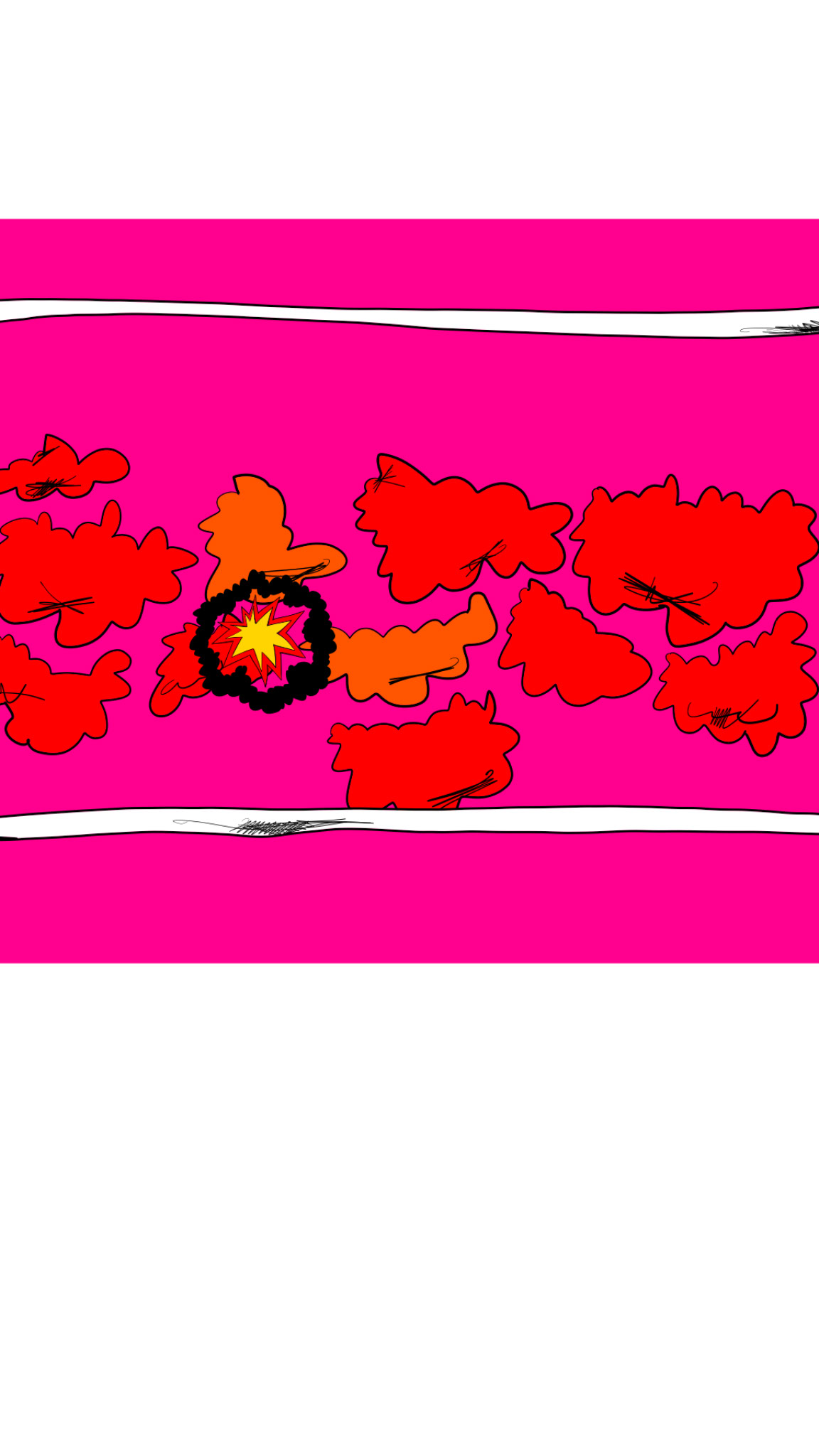 Crash n burn fairy, authored Carny Island artwork