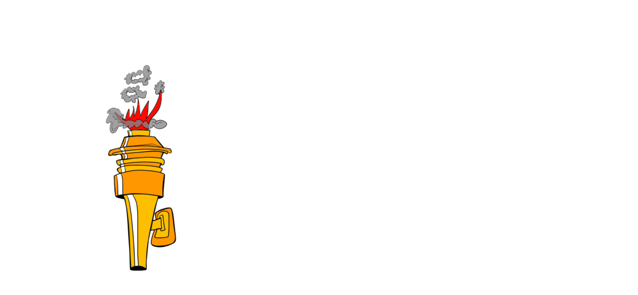 Crypt torch copy, authored Carny Island artwork