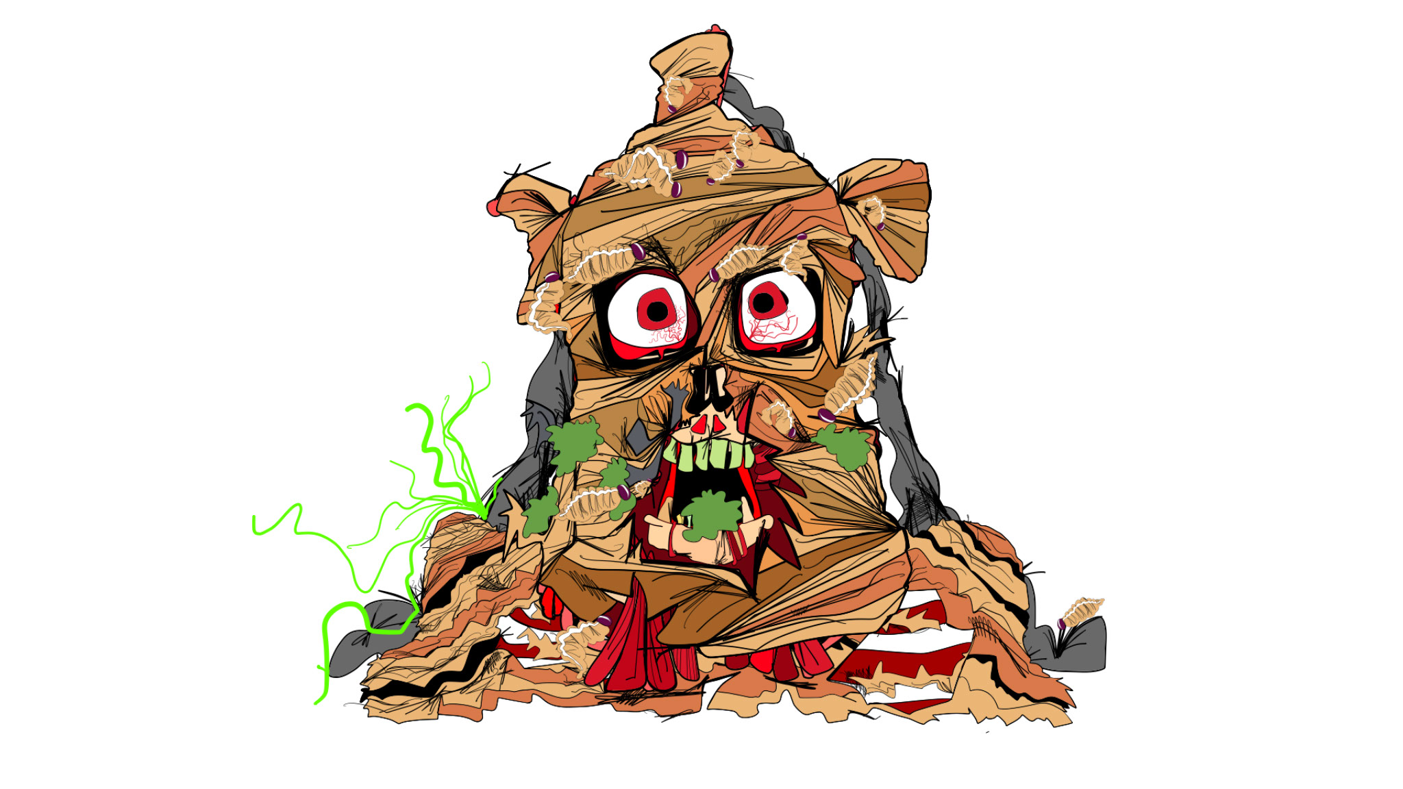CryptShrift copy 2, authored Carny Island artwork