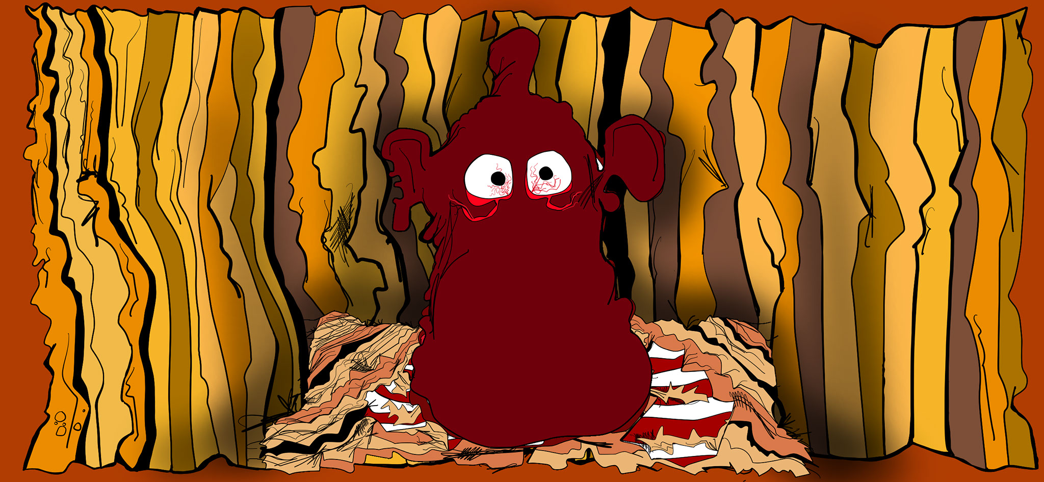 CryptShrift, authored Carny Island artwork