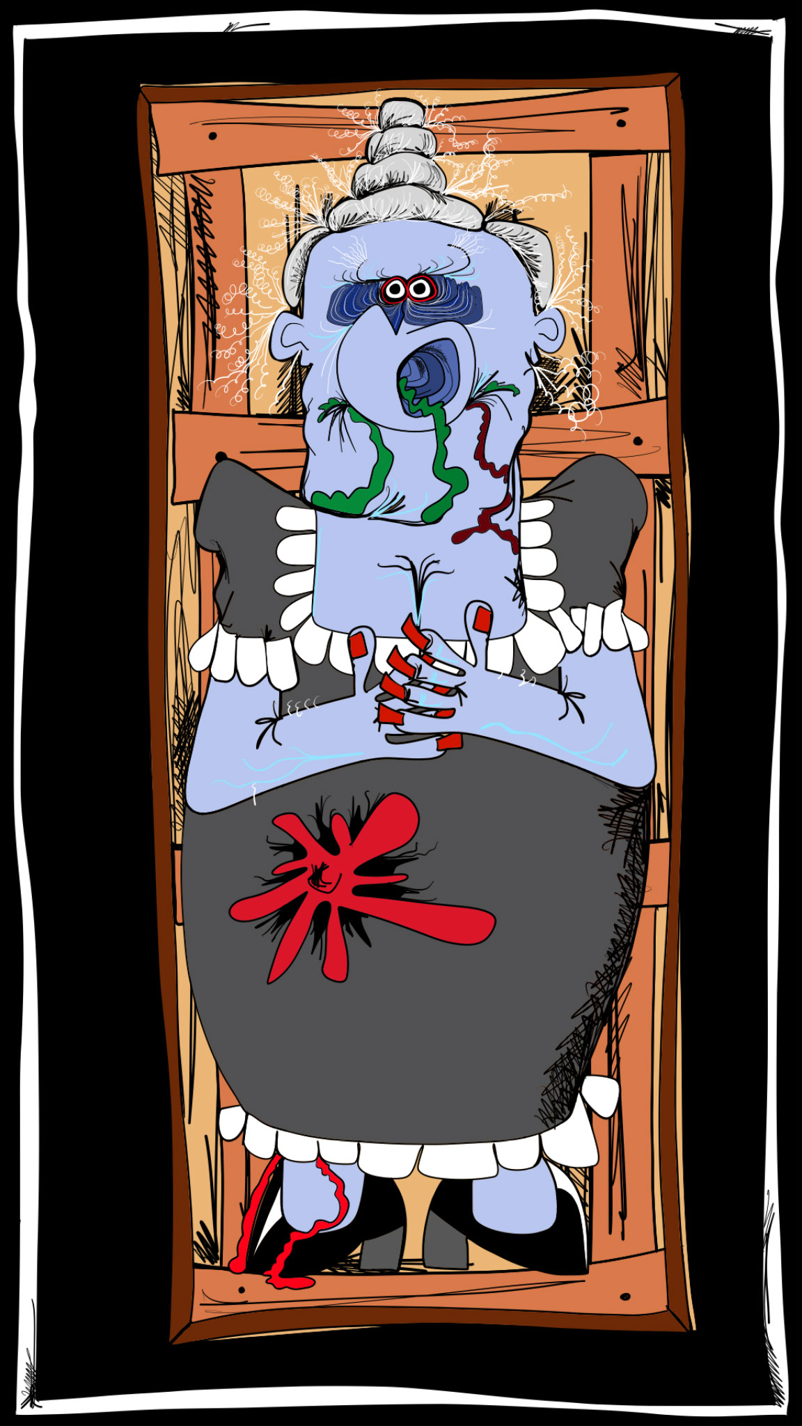 Cybil Munt, authored Carny Island artwork