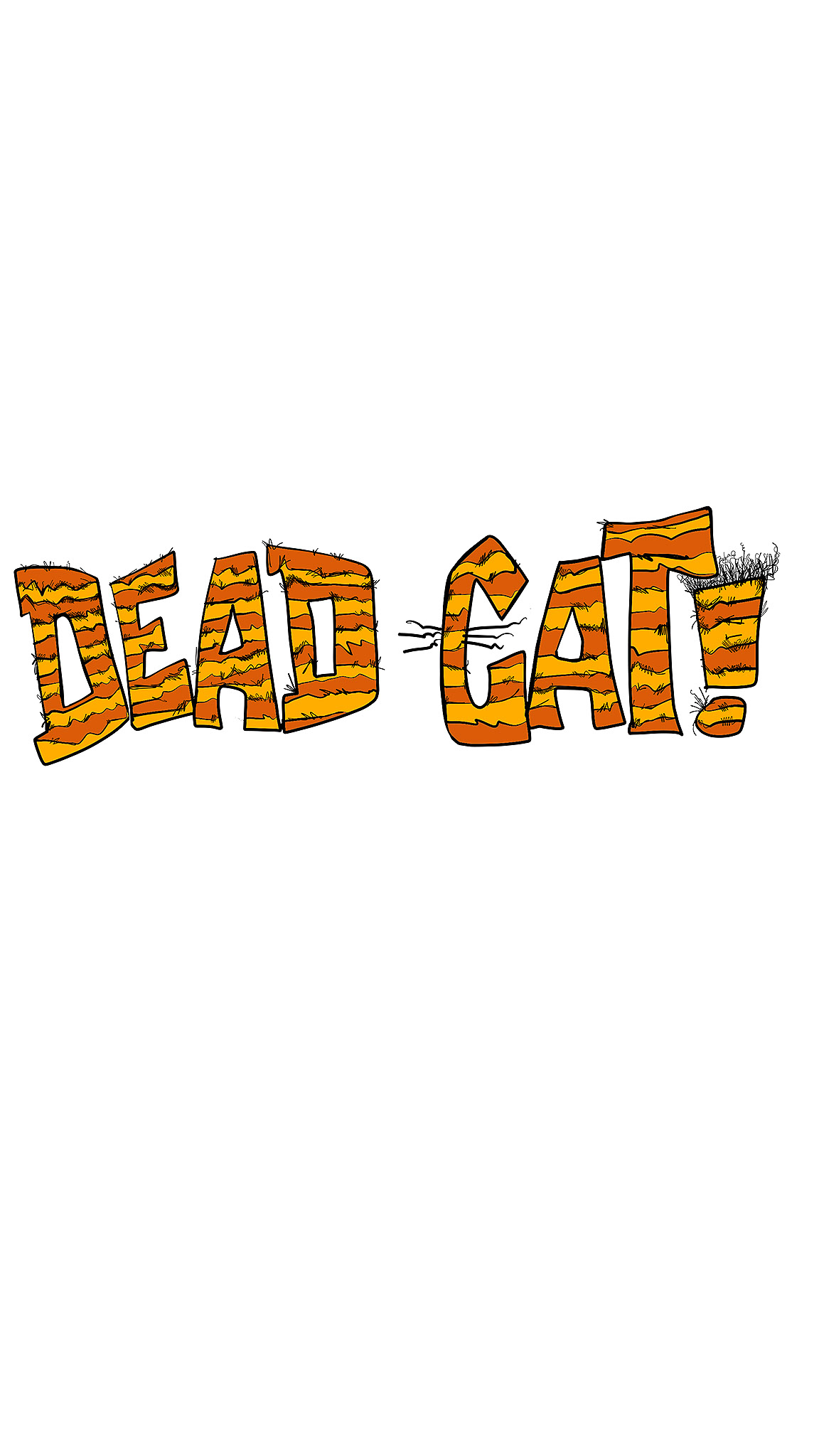 Dead cat, authored Carny Island artwork