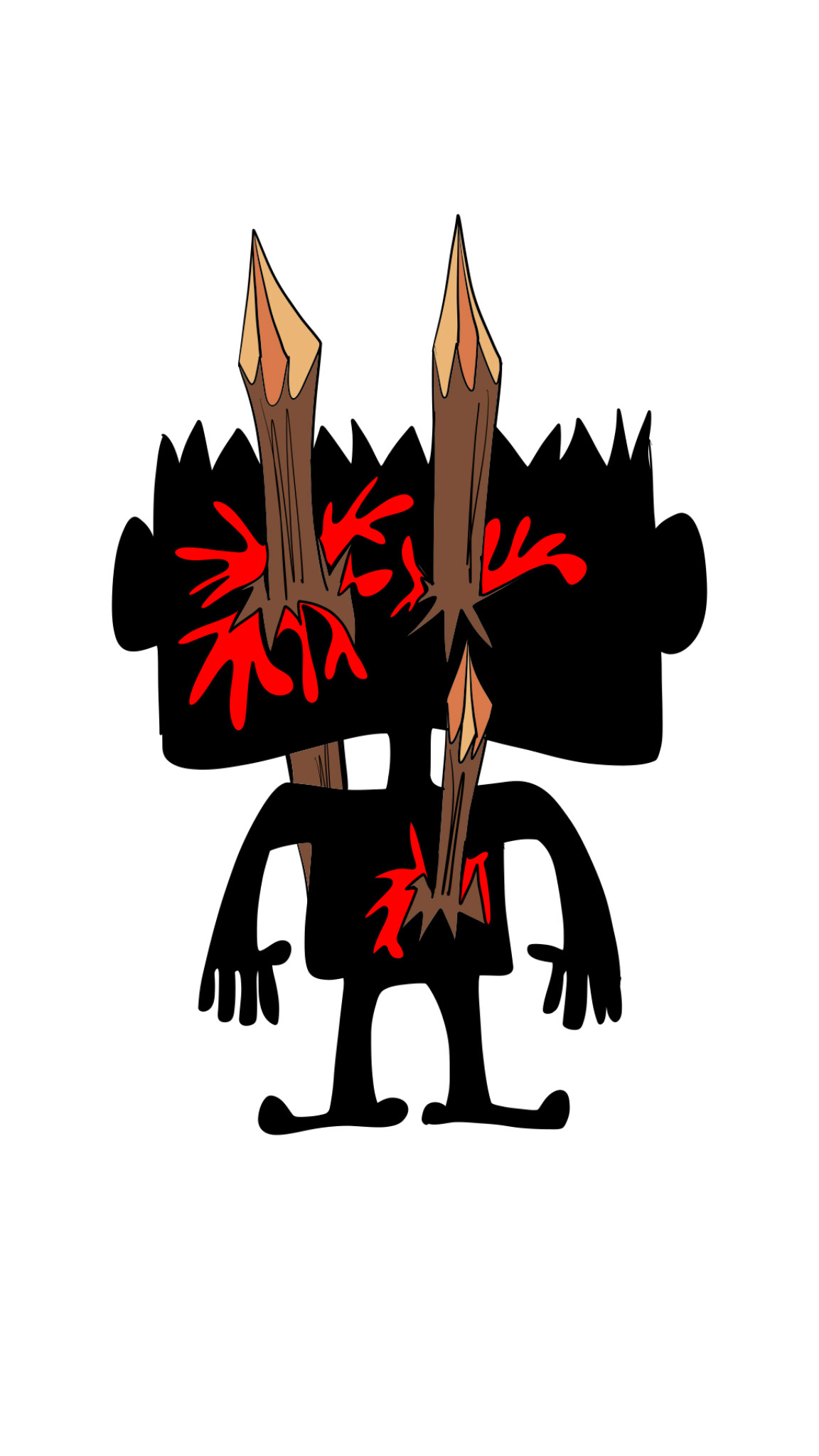 Dead villain, authored Carny Island artwork