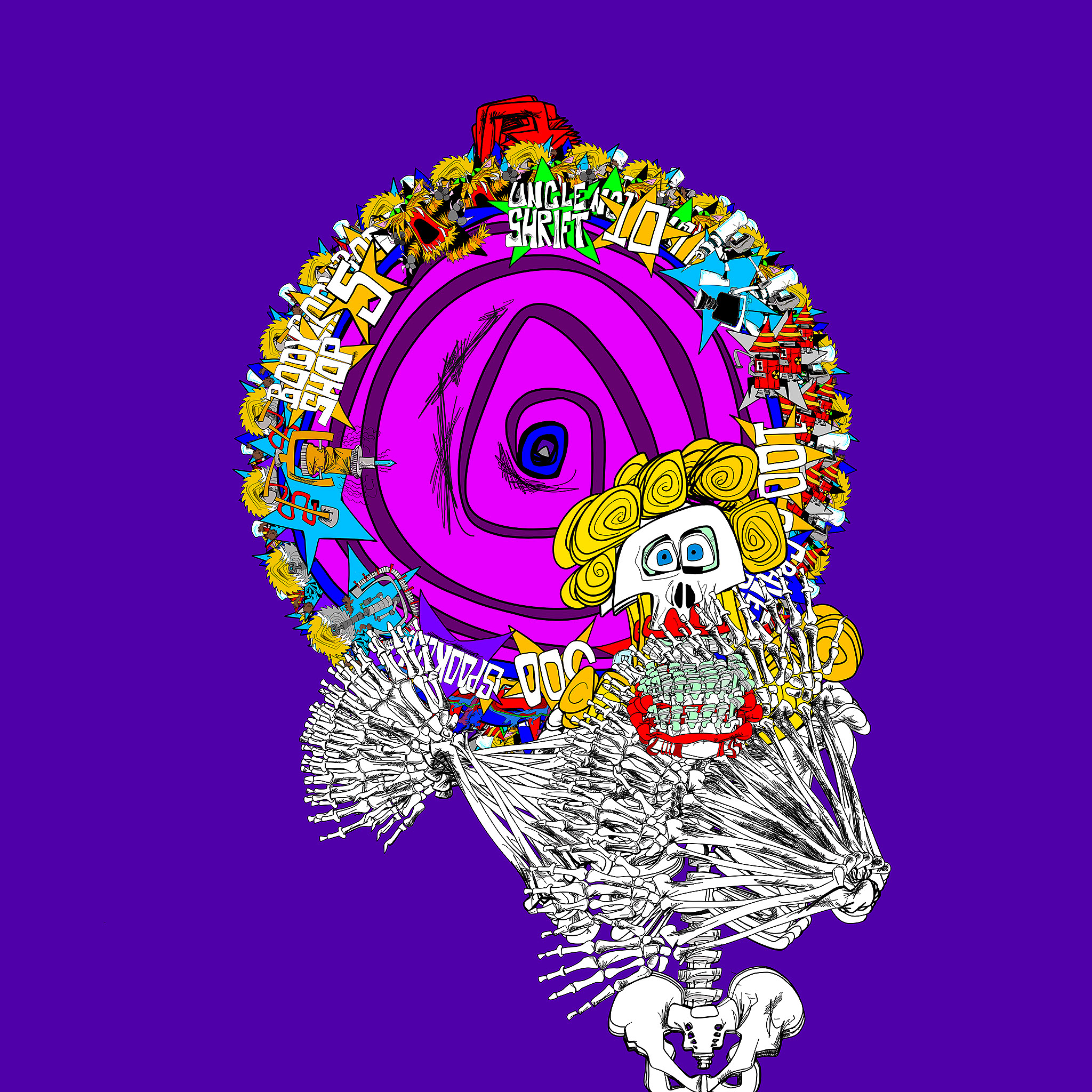 Dedeece. And the Wheel copy, authored Carny Island artwork