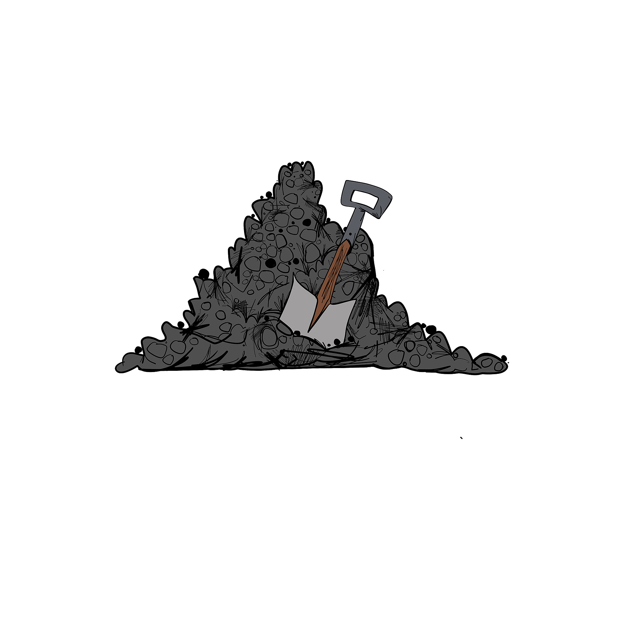 Dirtpile, authored Carny Island artwork
