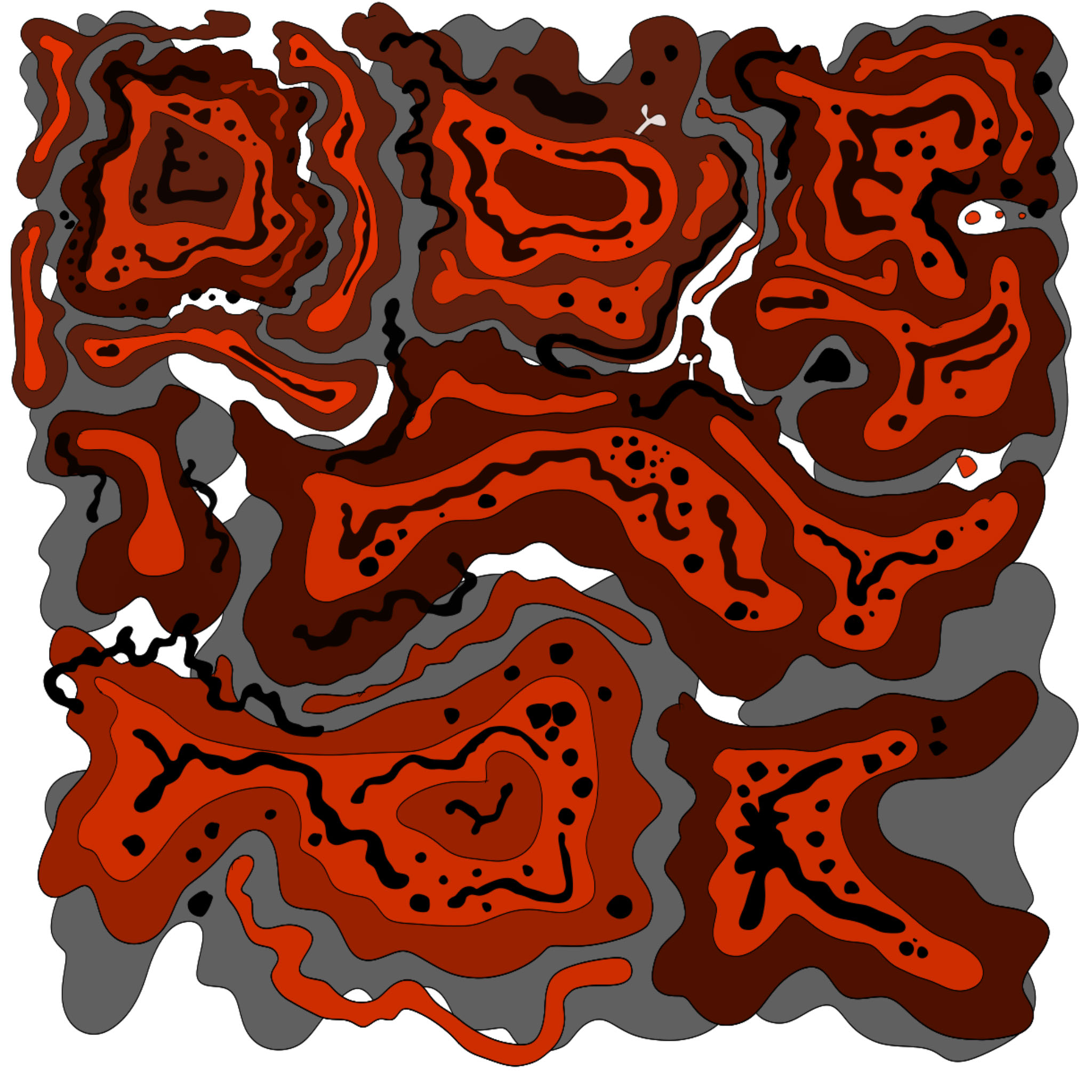 Earth top down patch 1, authored Carny Island artwork