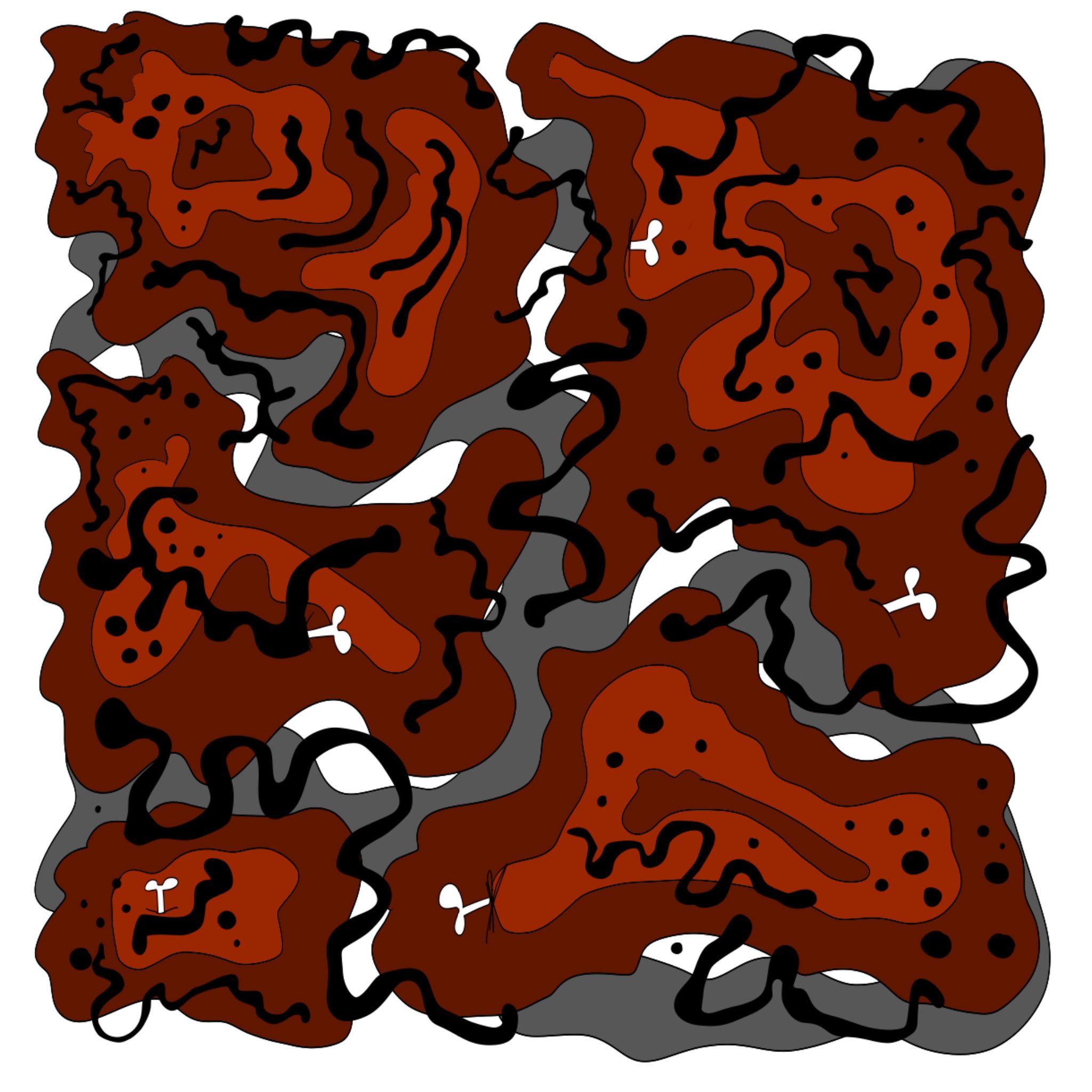 Earth top down patch 2, authored Carny Island artwork