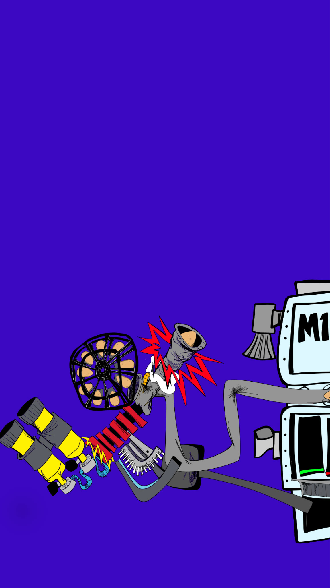 Egg canon, authored Carny Island artwork