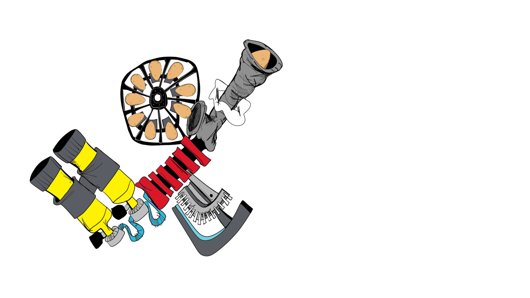 Egg canon copy, authored Carny Island artwork