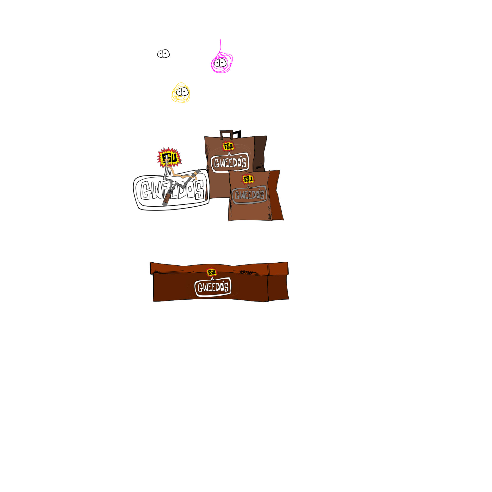 Energy. Weapons. Money, authored Carny Island artwork