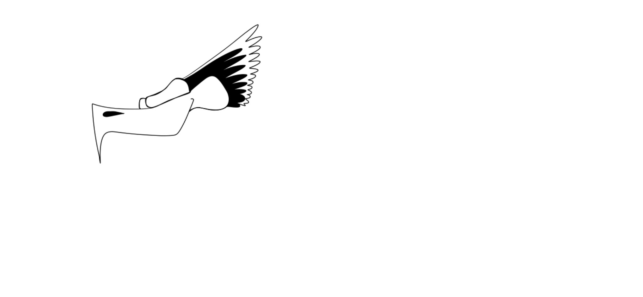 Falcon, authored Carny Island artwork
