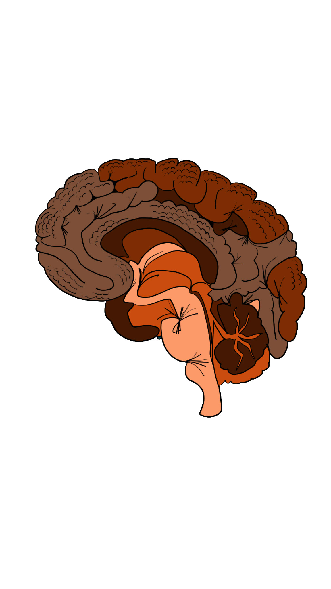 Feeding the brain. Winning. Game art, authored Carny Island artwork