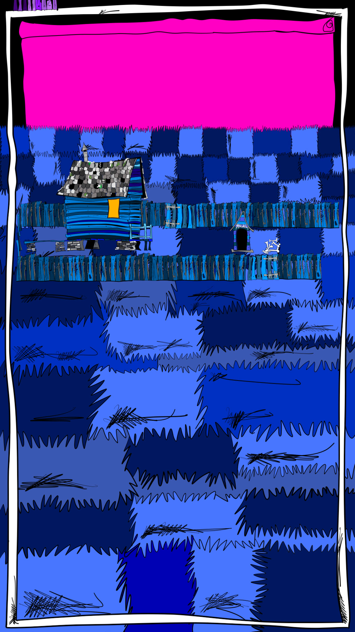 Fence. Master, authored Carny Island artwork