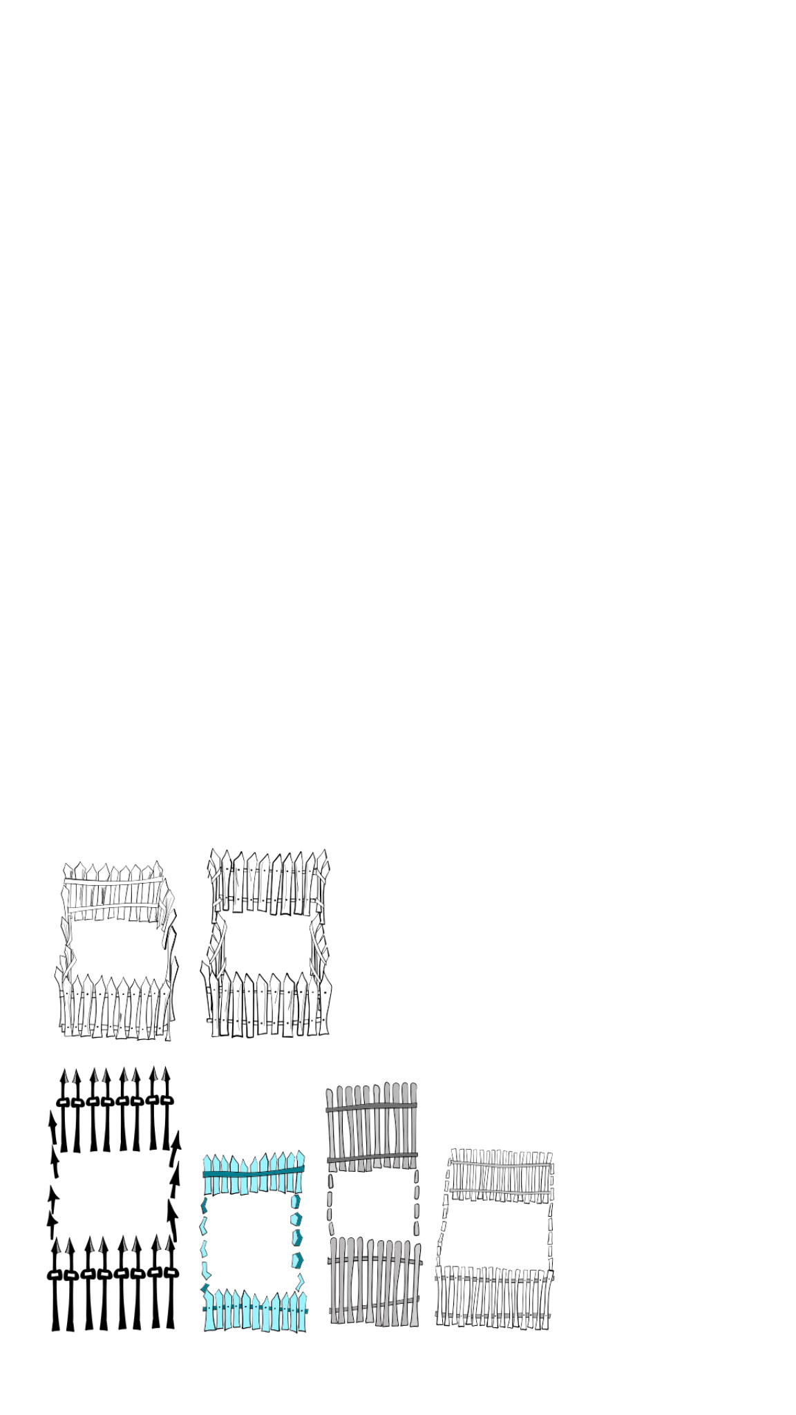Fences, authored Carny Island artwork