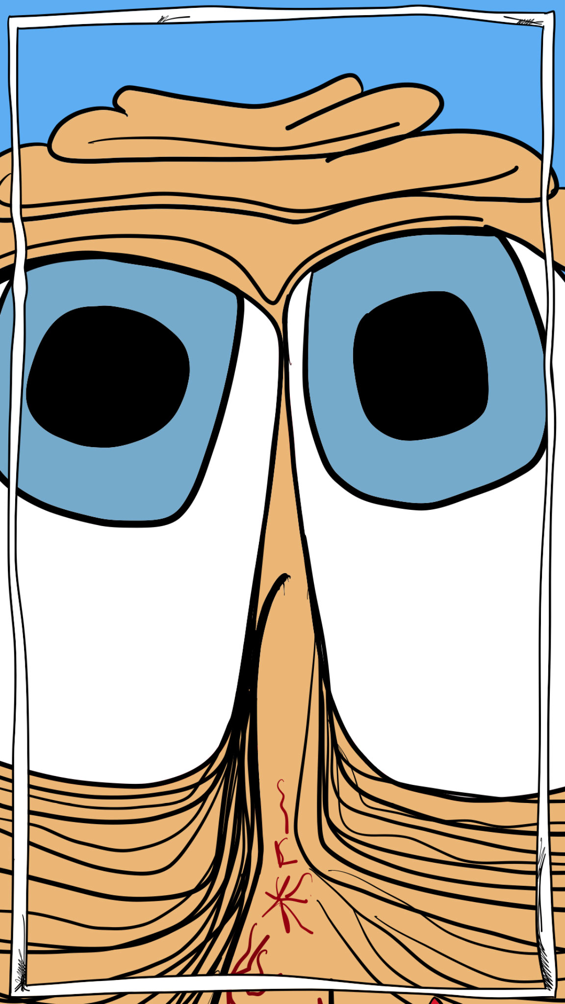 First victim copy, authored Carny Island artwork