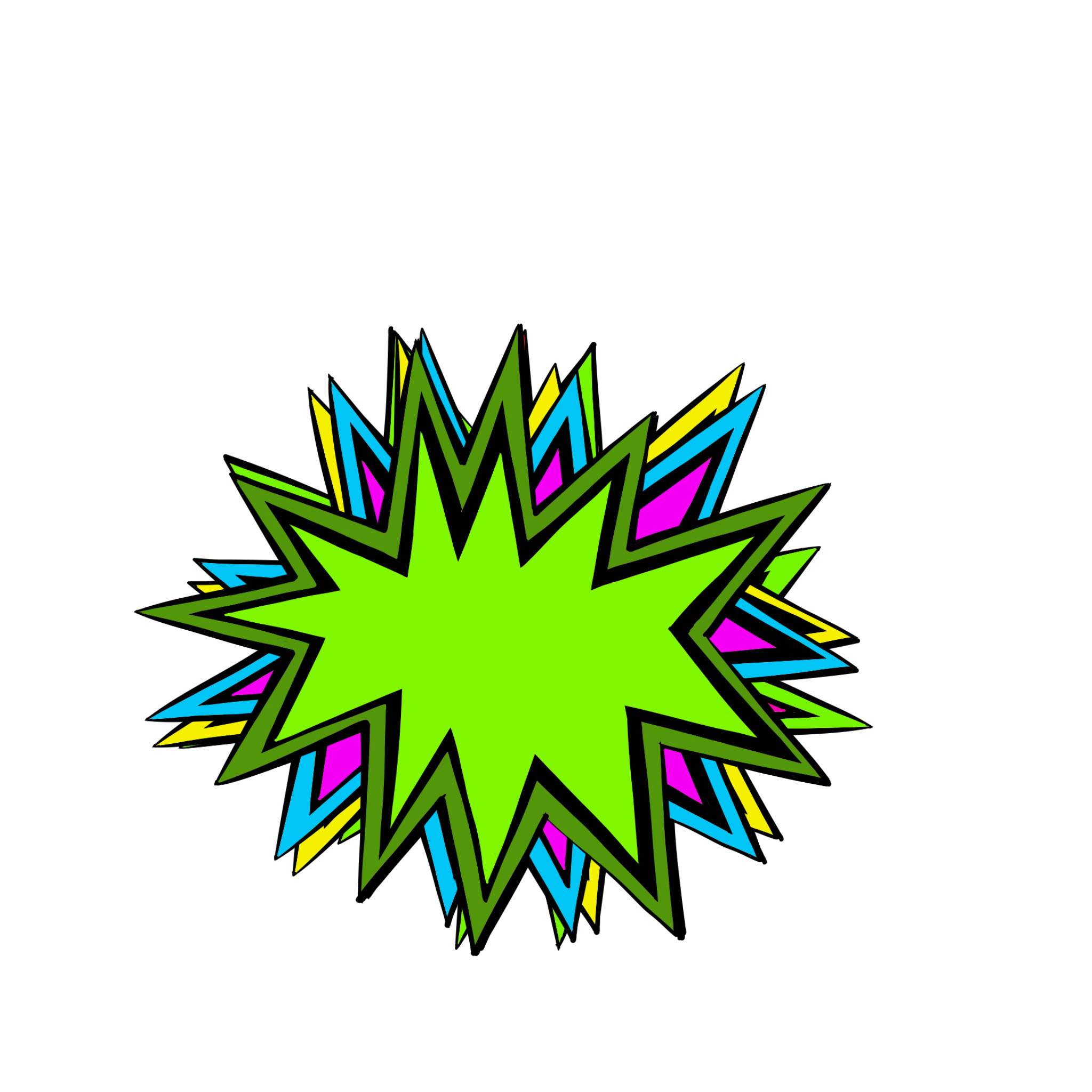Flash, authored Carny Island artwork